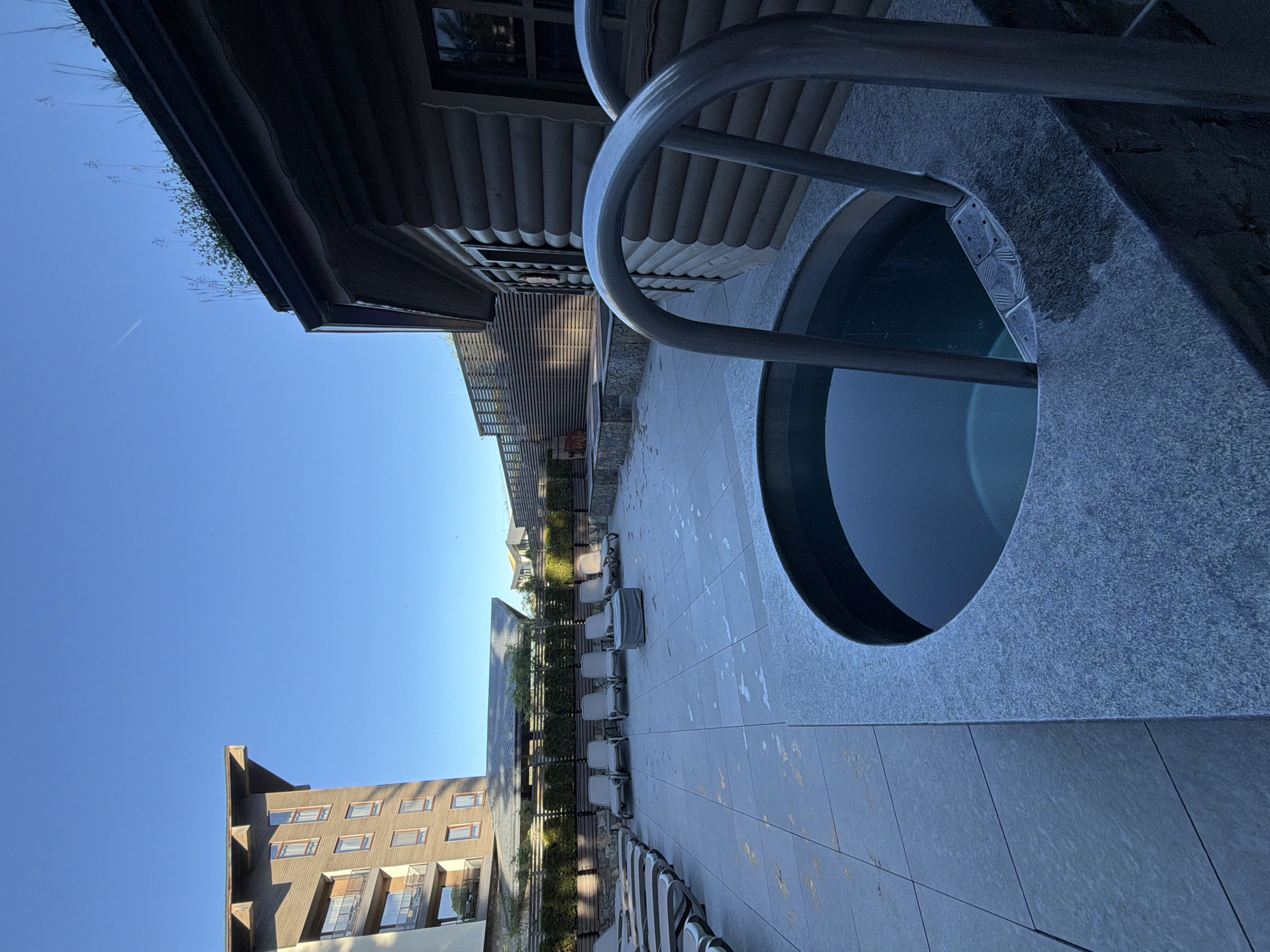 Tourist documents spa facilities at Bulgarian resort complex