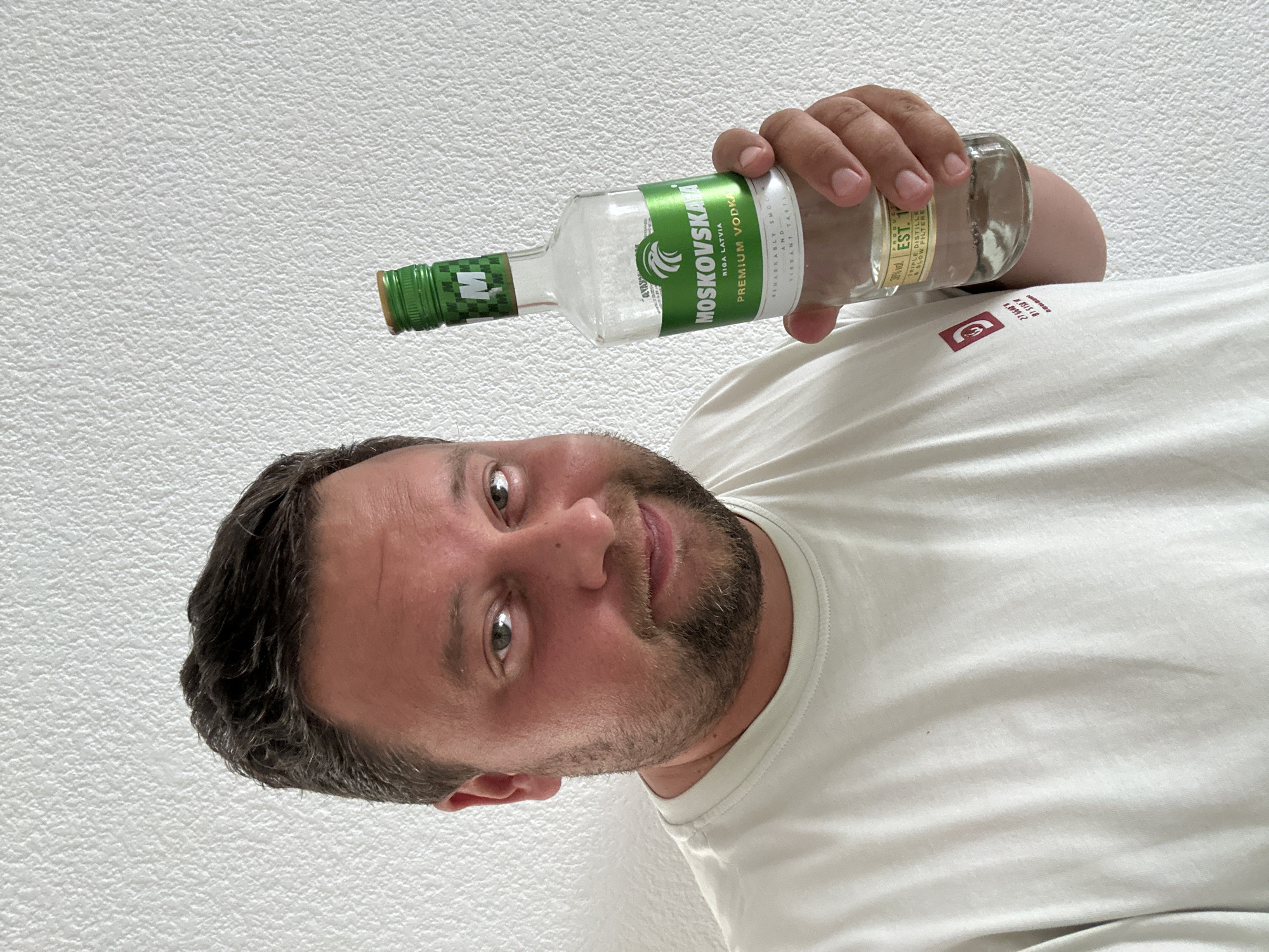Man documented drinking vodka during weekend afternoon in Spanish coastal town