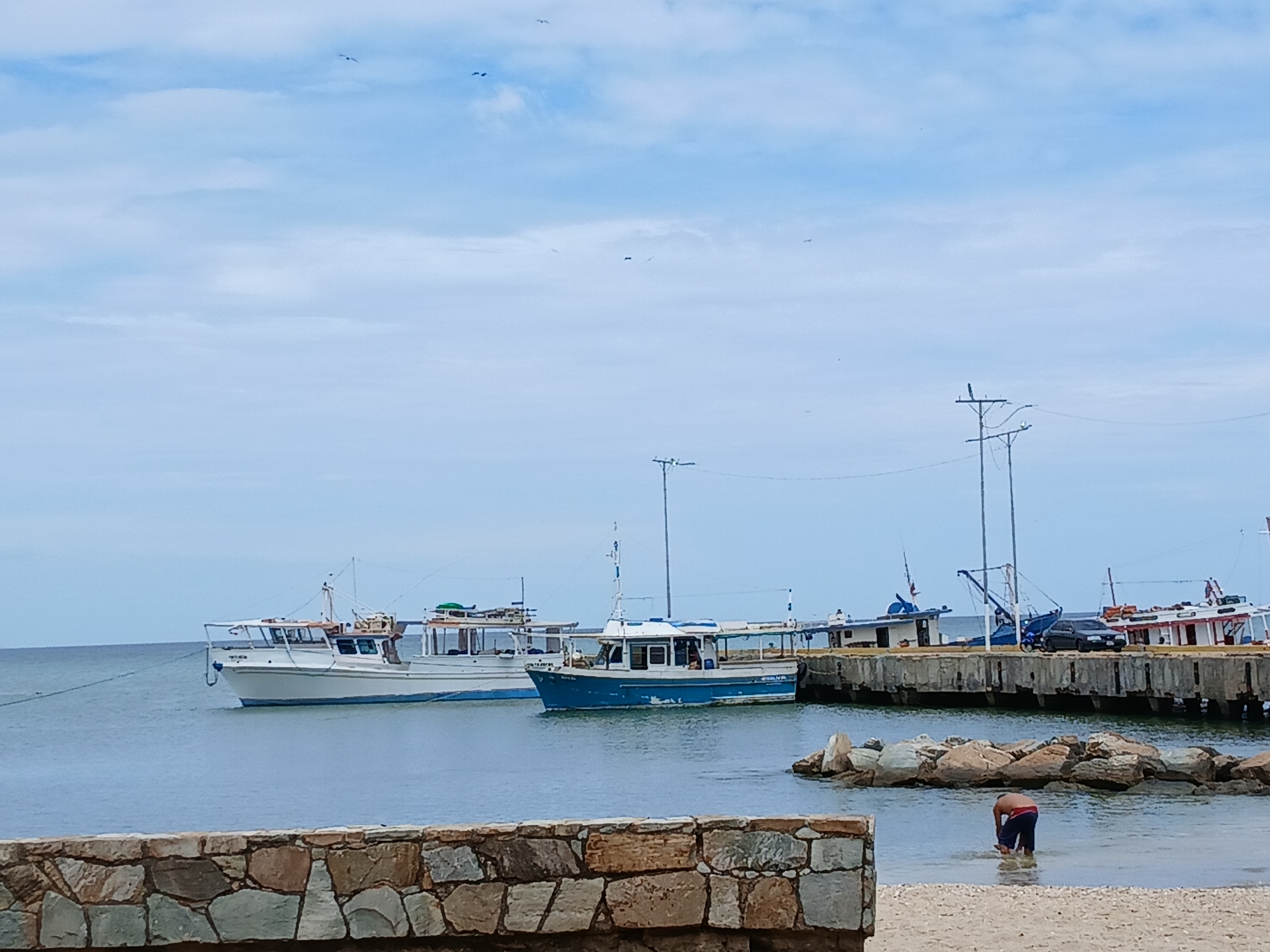 Coastal life documented in Juan Griego, Venezuela