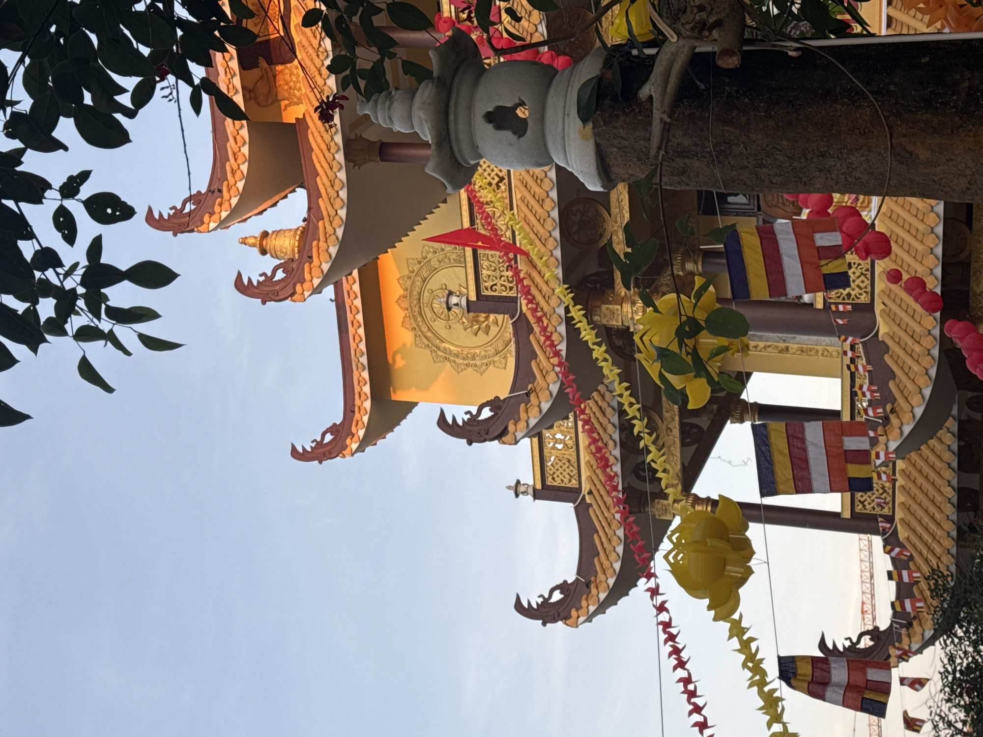 Buddhist temple visit in Da Lat with cycling