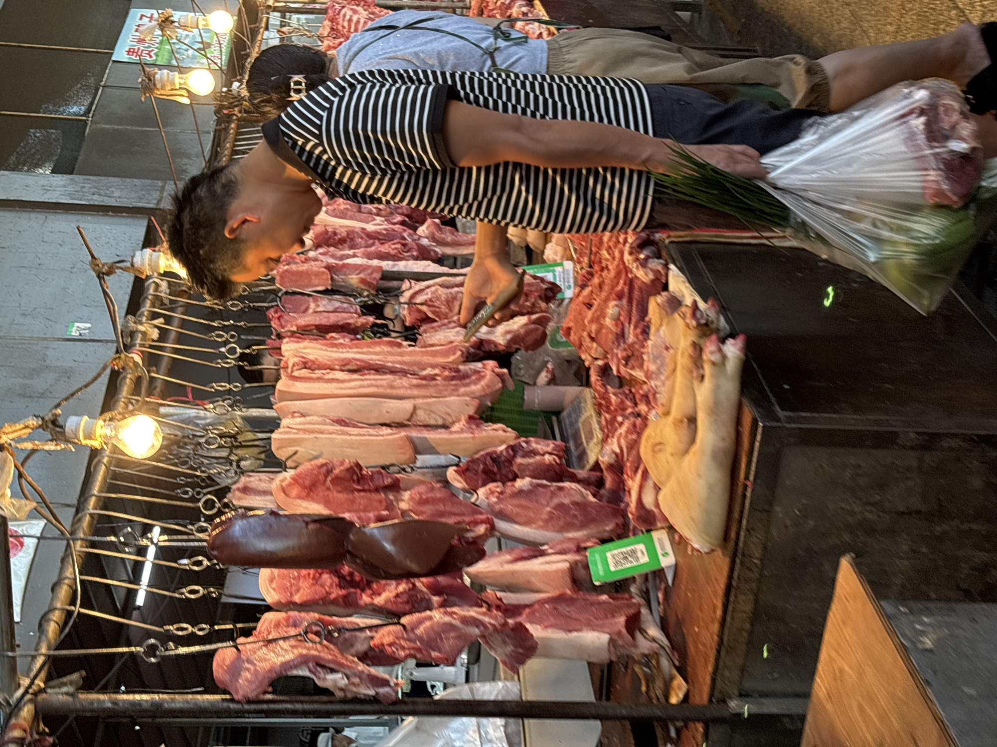 Everyday market life in Jiangjin, China