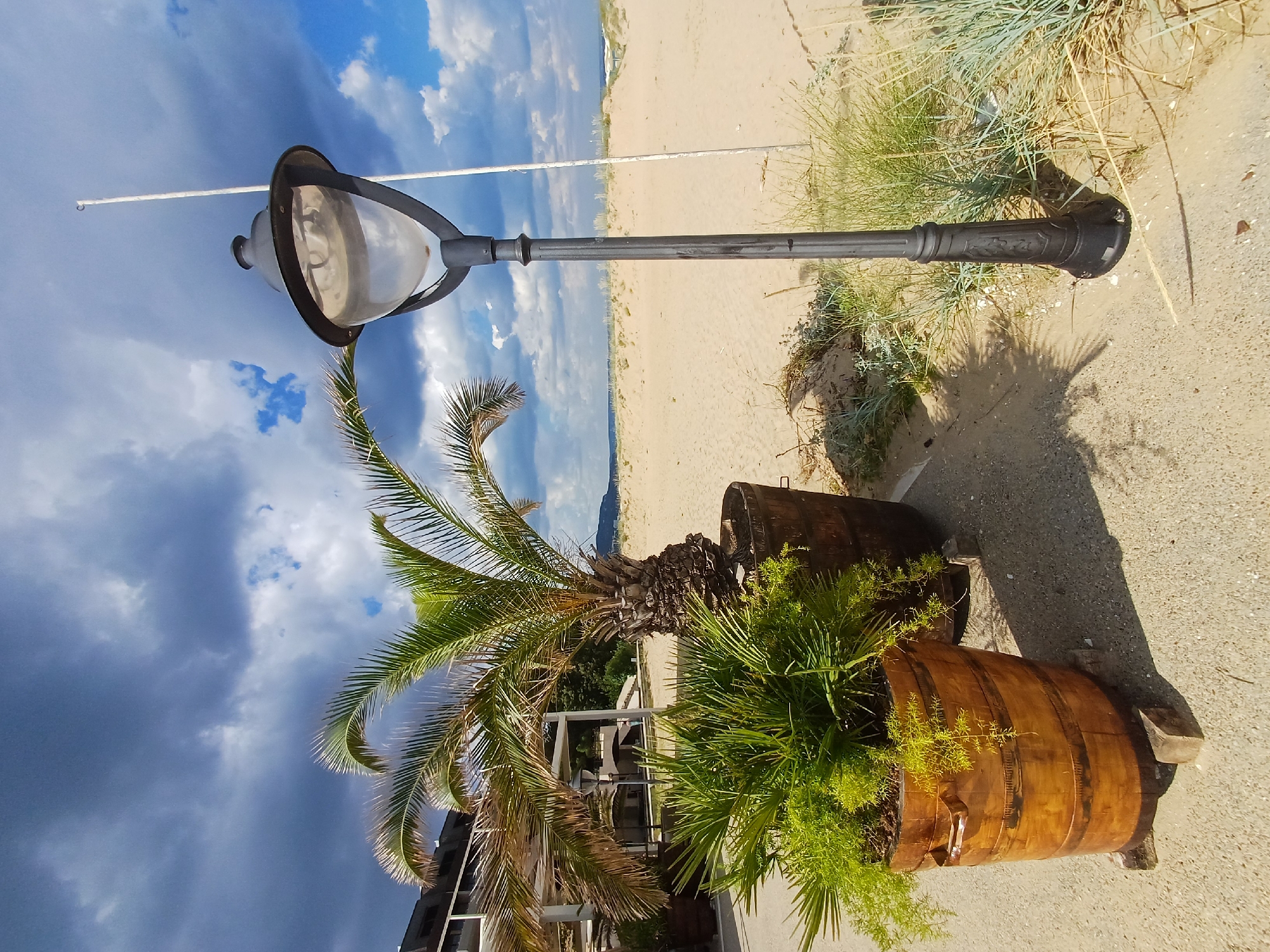 Quiet afternoon at a Black Sea beach resort in Varna