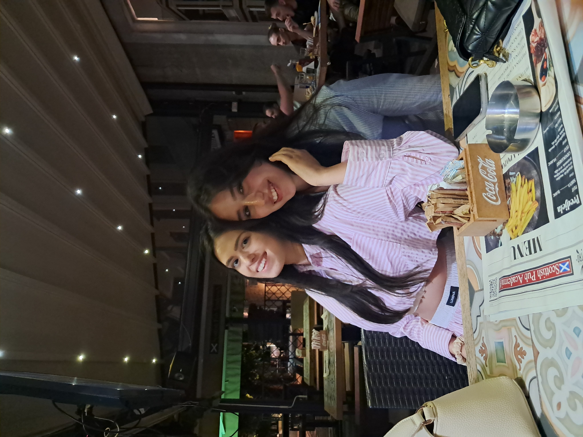 Friends gather for evening meal at Cetinje restaurant