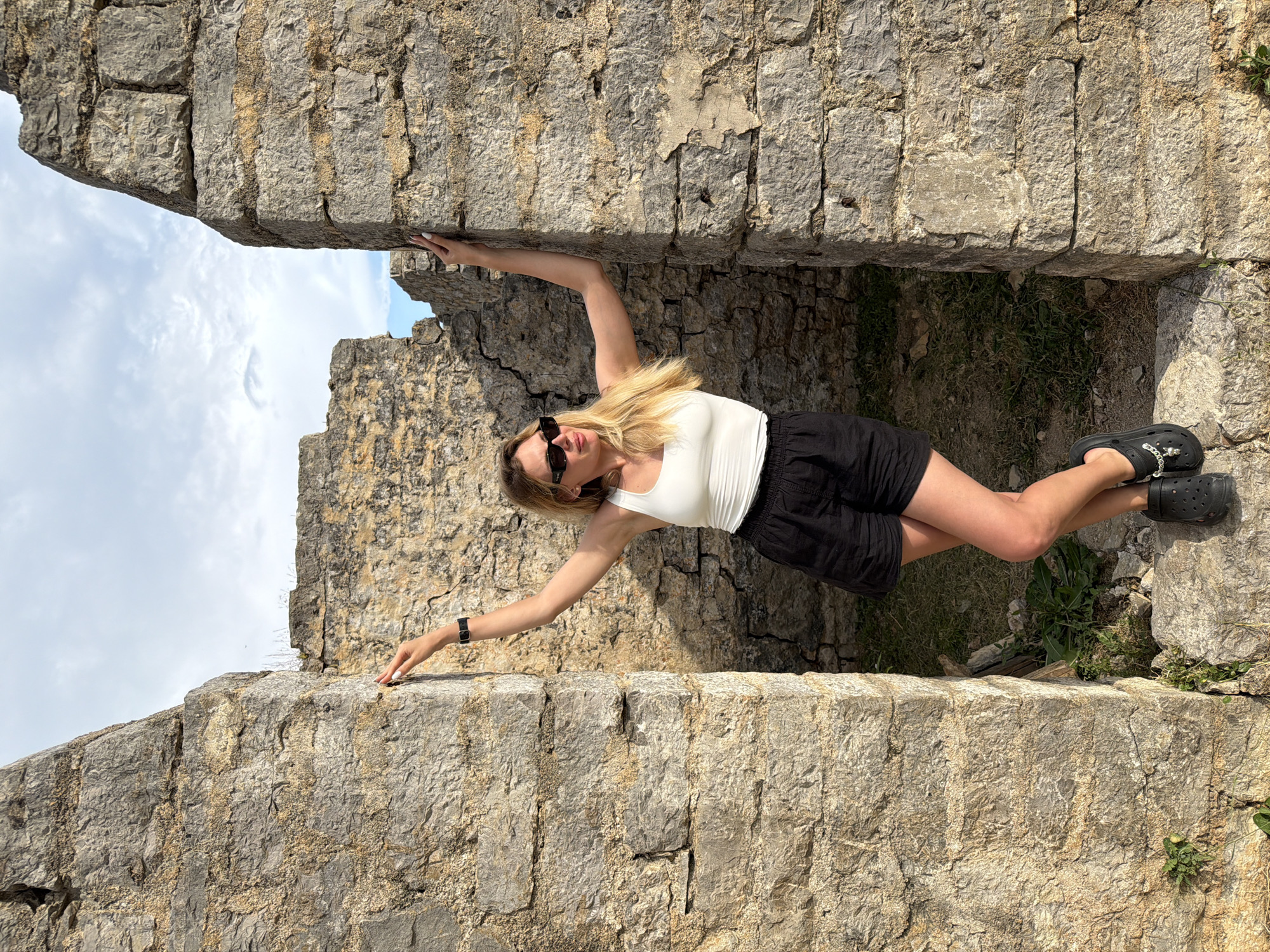 Casual moments captured in Budva: basketball play, college event