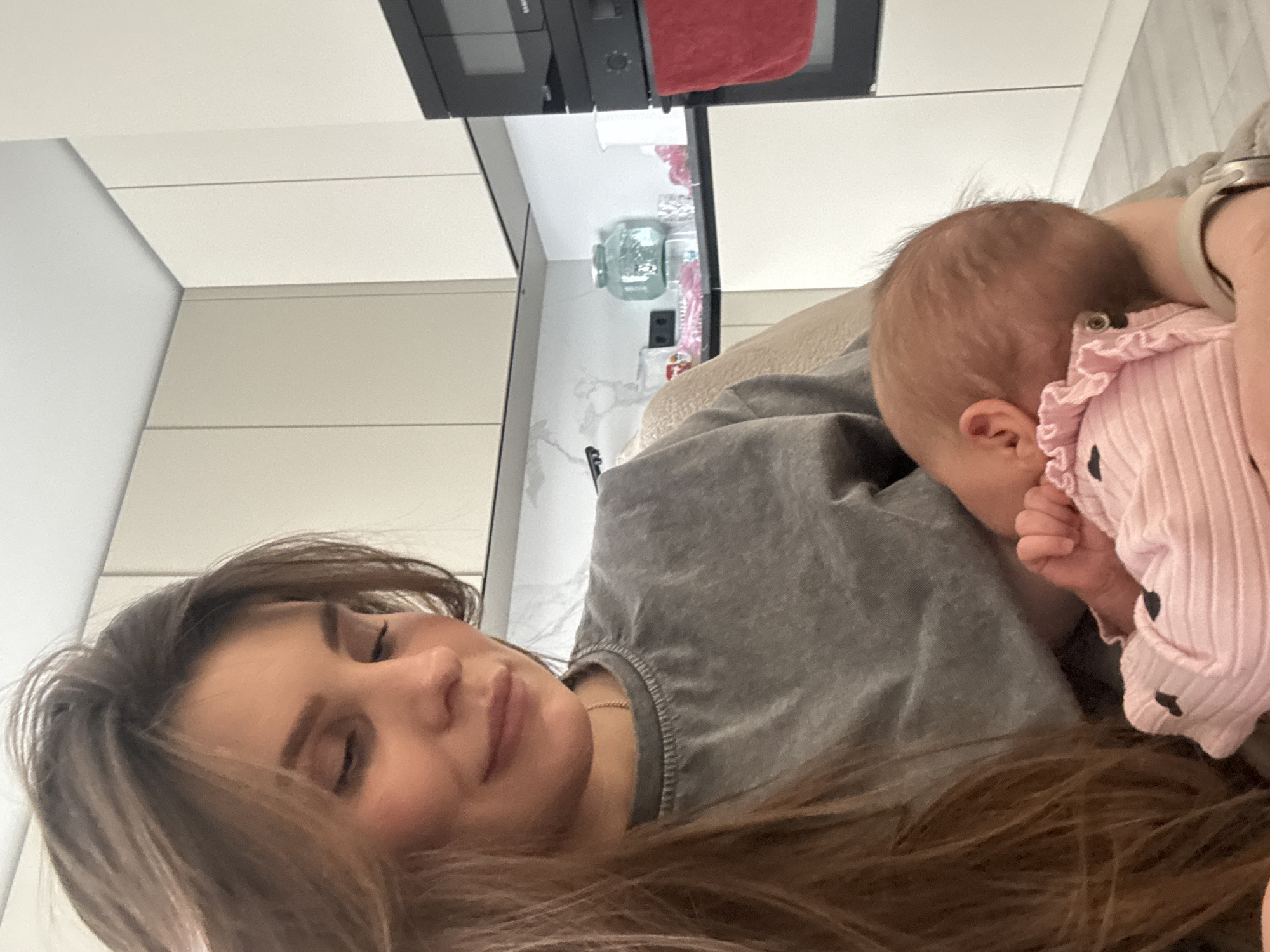 Family moments with baby, dog documented in Ukrainian suburb