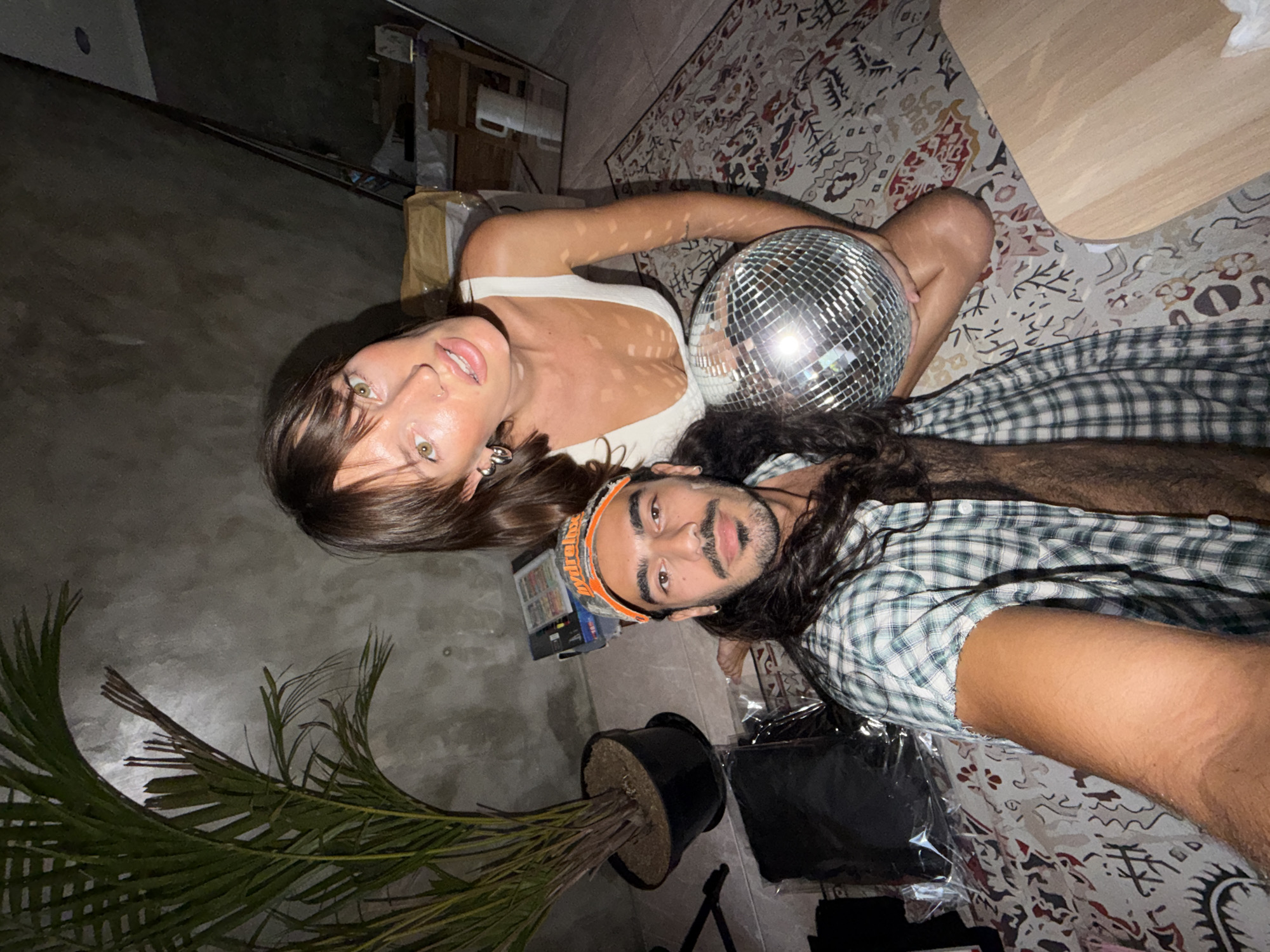 Casual indoor photo session captured in North Kuta