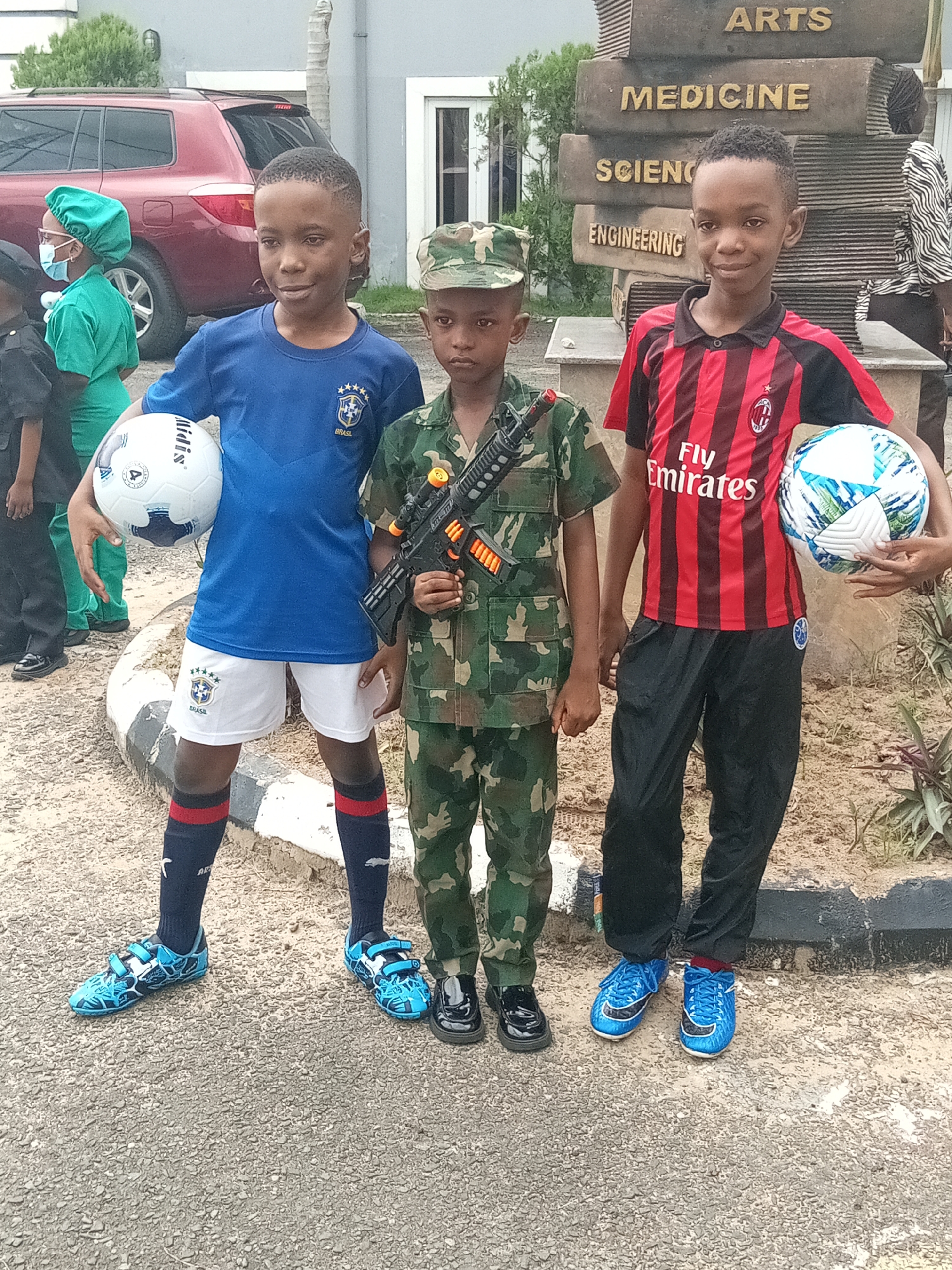 Children's soccer and career day event held in Yenegoa