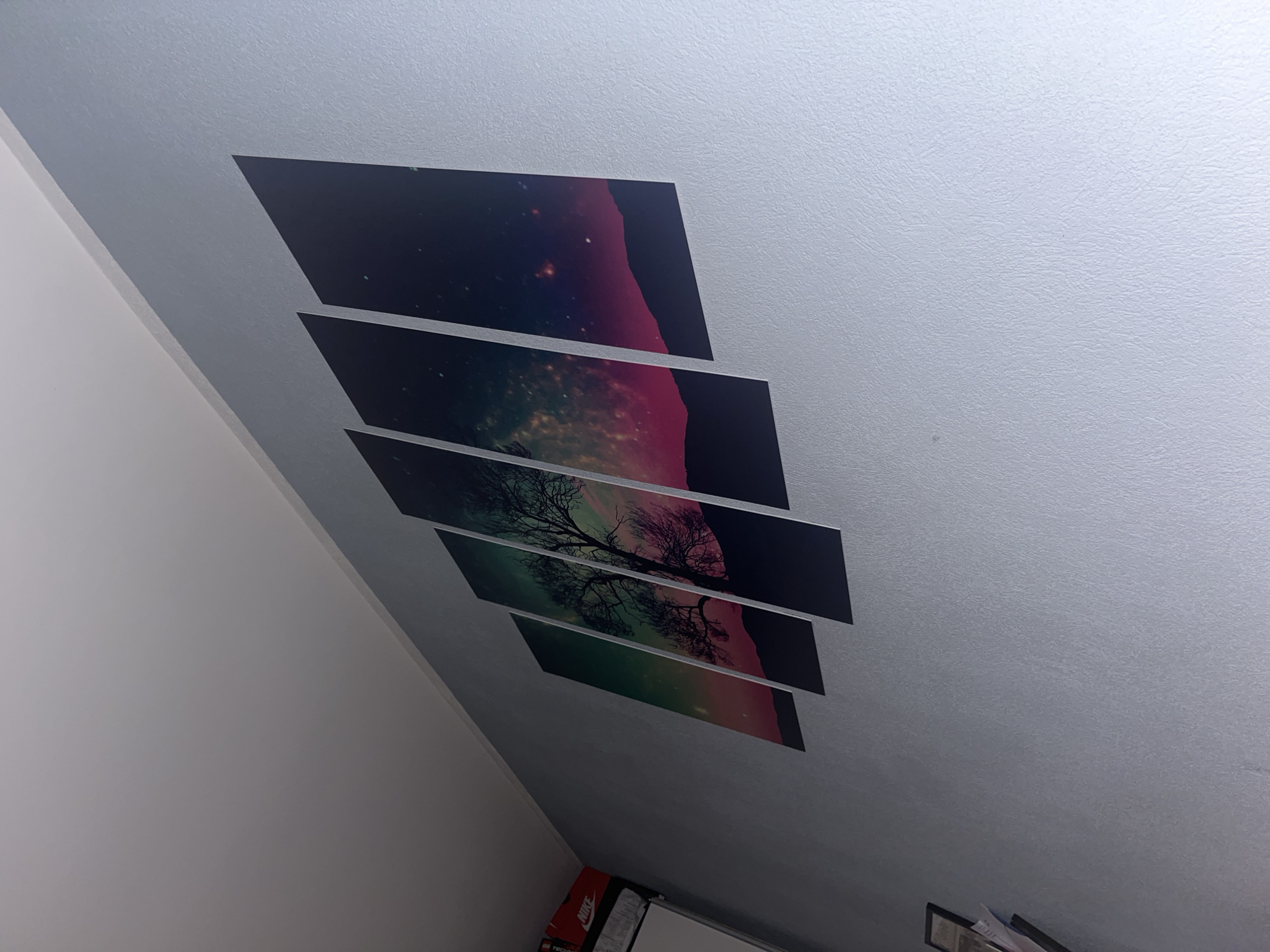 Interior home scenes documented in Pokrovnik, Bulgaria evening