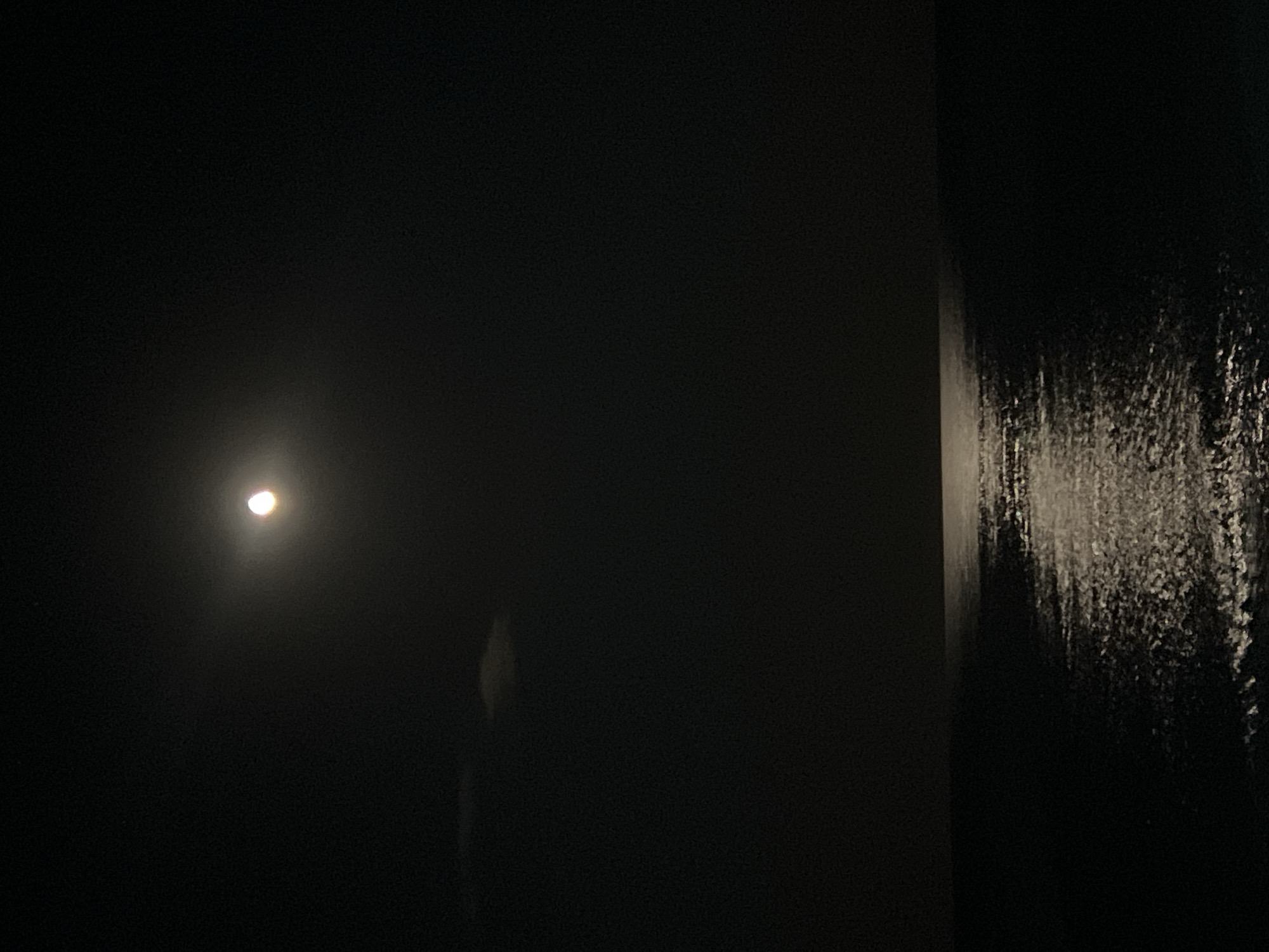 Moonlit Black Sea coast, Obzor, Bulgaria