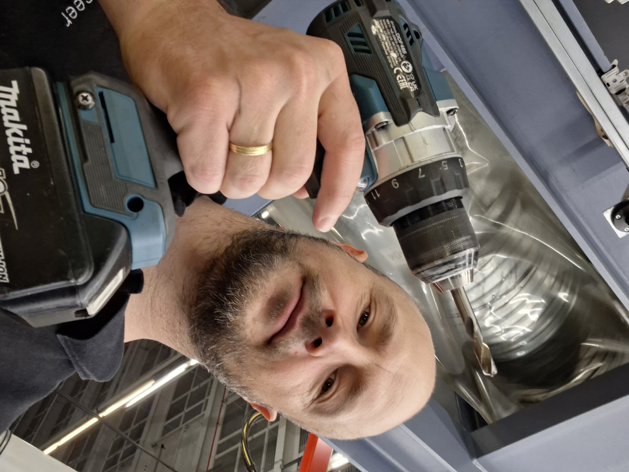 Close look at a Makita cordless drill in Rastatt