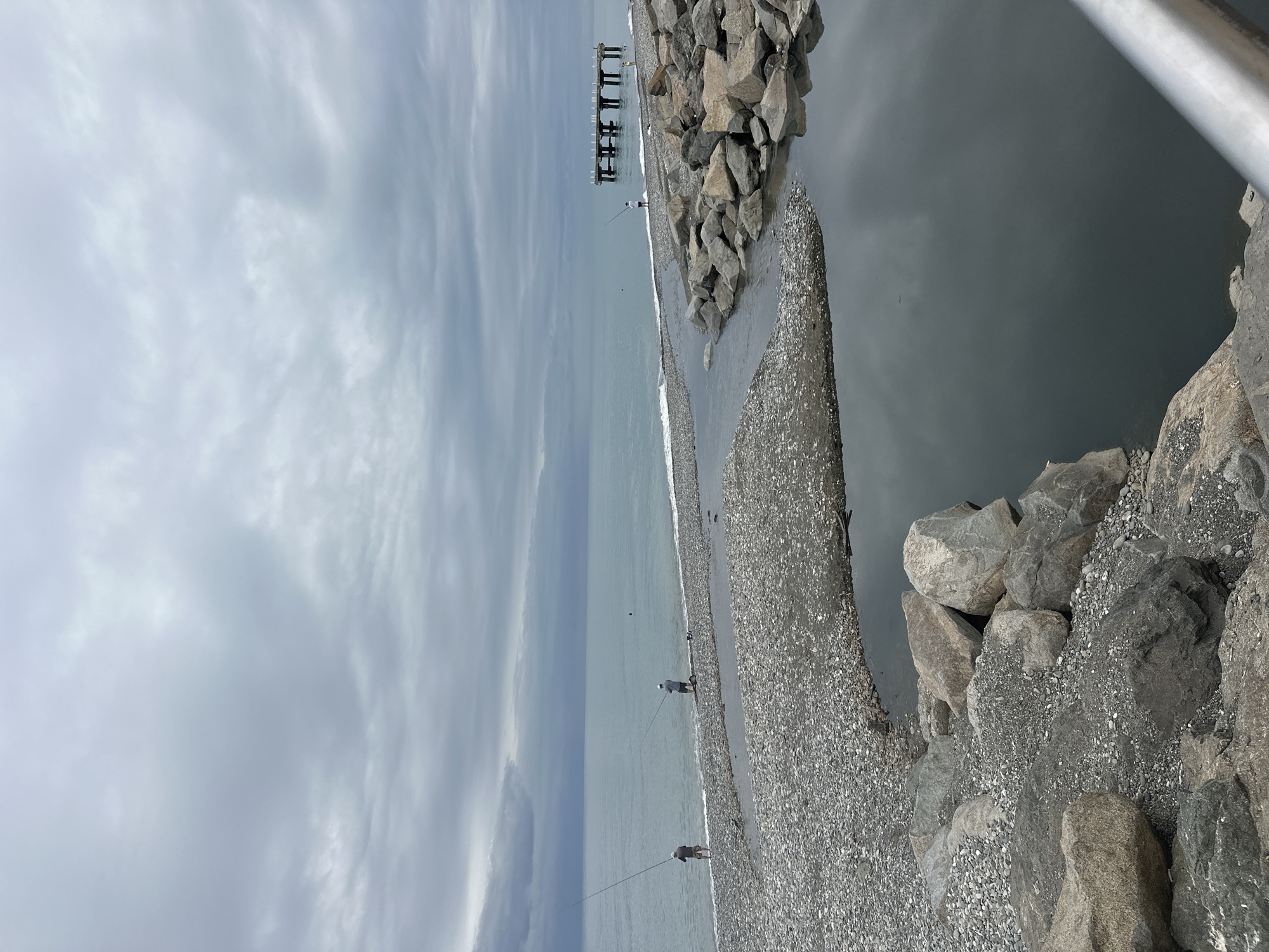 Quiet morning activity along Batumi's Black Sea promenade