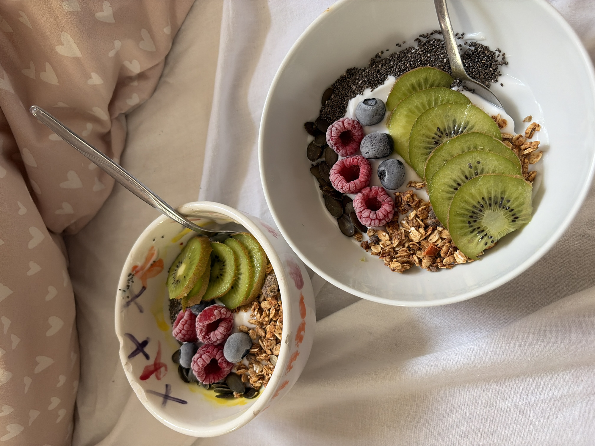 Breakfast bowls prepared and shared in Reigate and Banstead