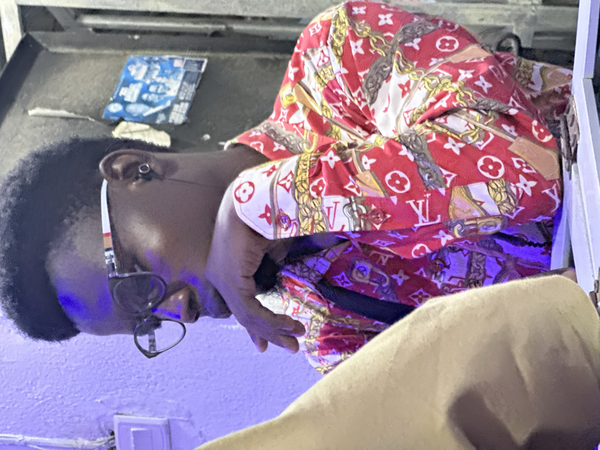 Daily life captured at electronics shop in Umuode, Nigeria