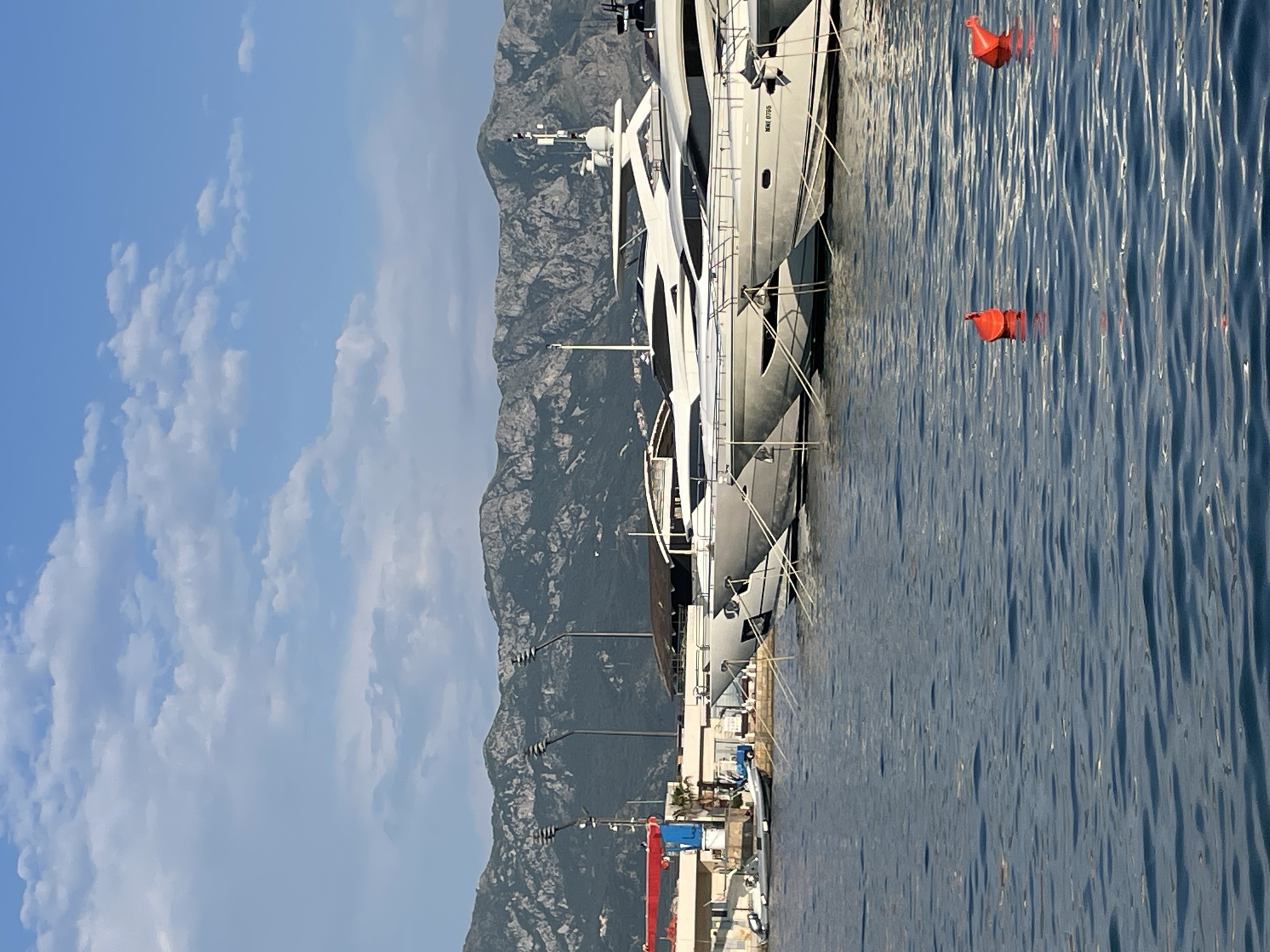 Tourist activities captured across Budva marina and beaches