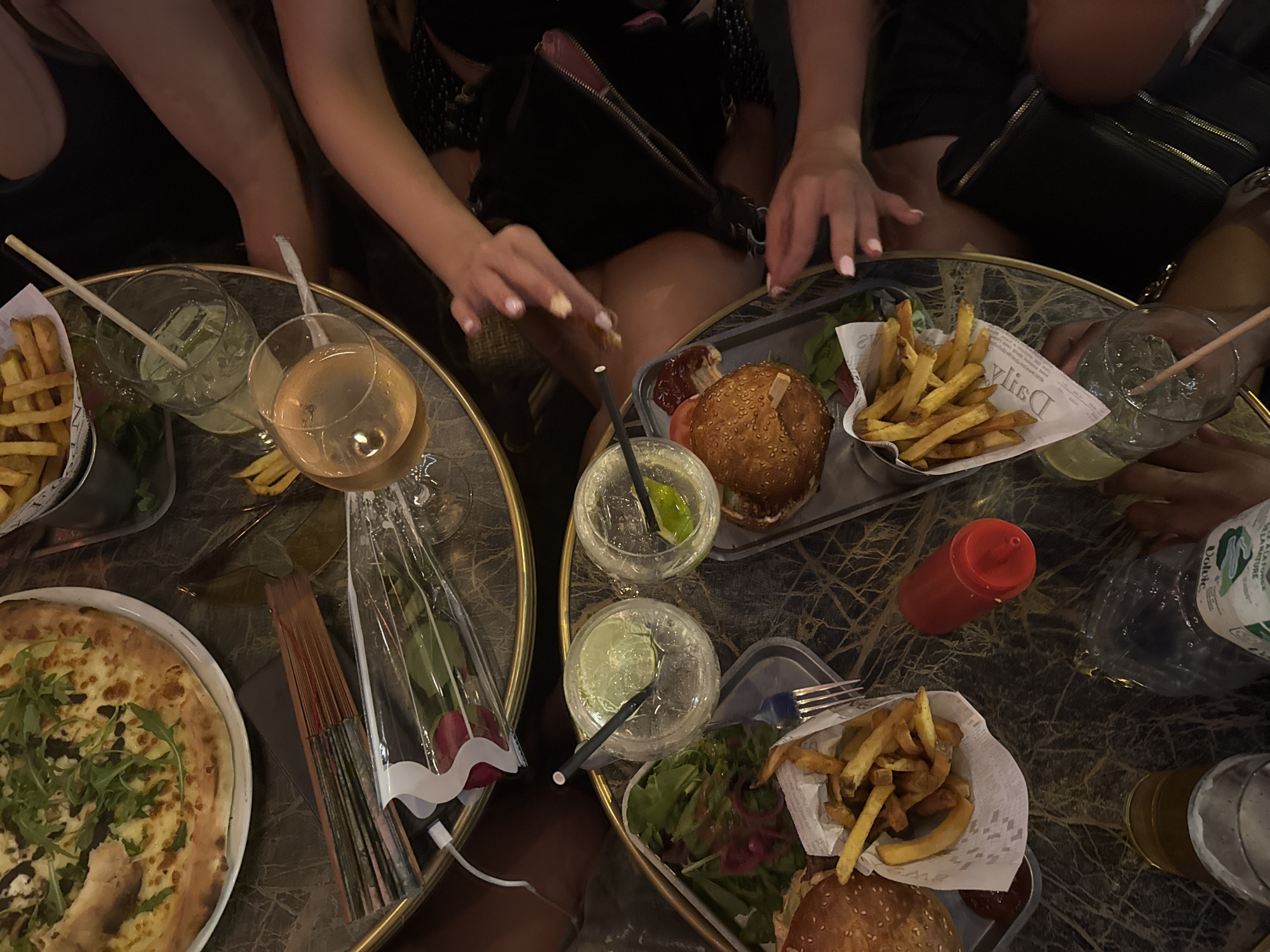 Late-night Paris: food, drinks, and a train ride home