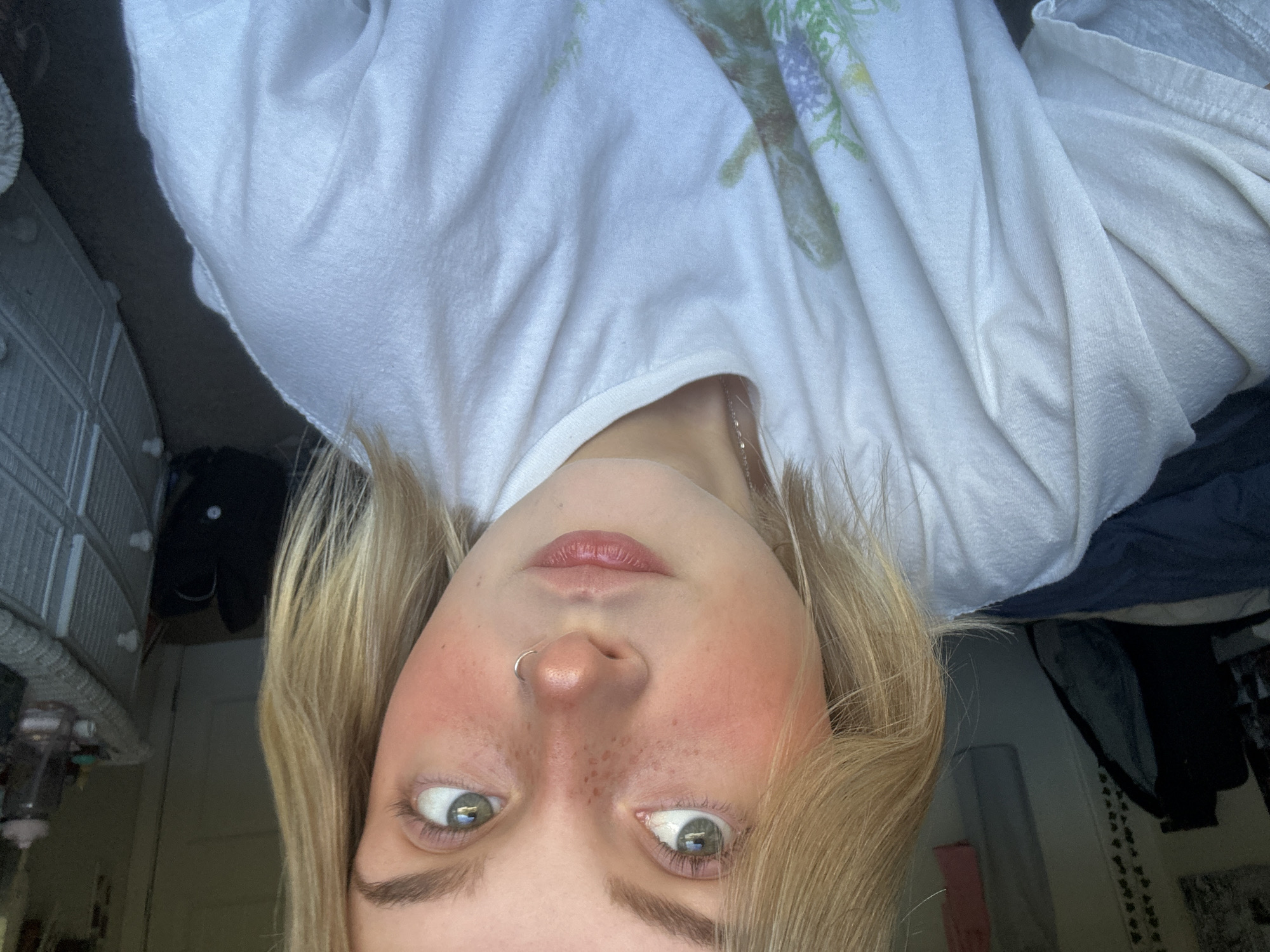 Upside-down selfie captured in Whistler by single witness