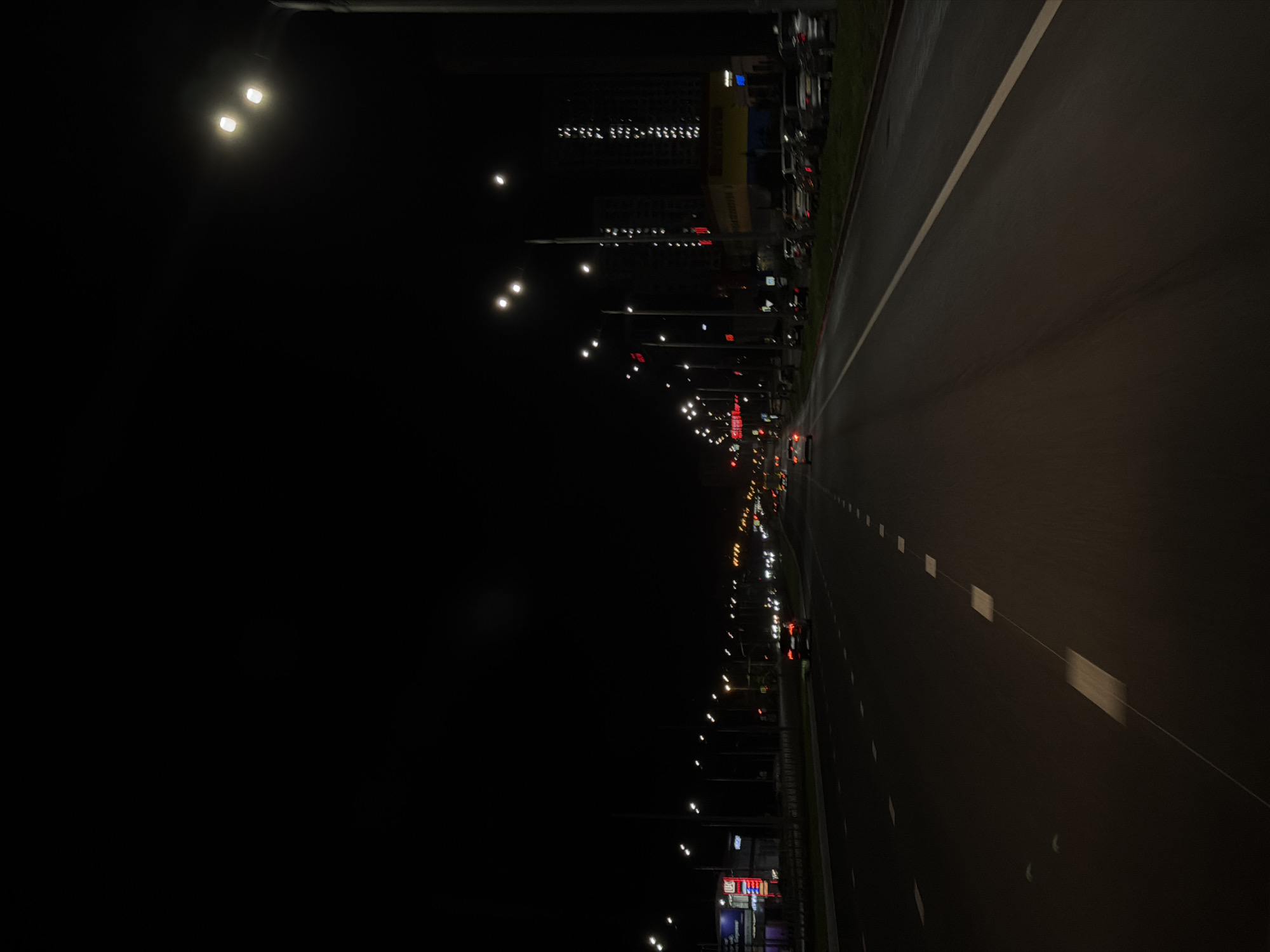 Evening rush hour traffic documented across urban area