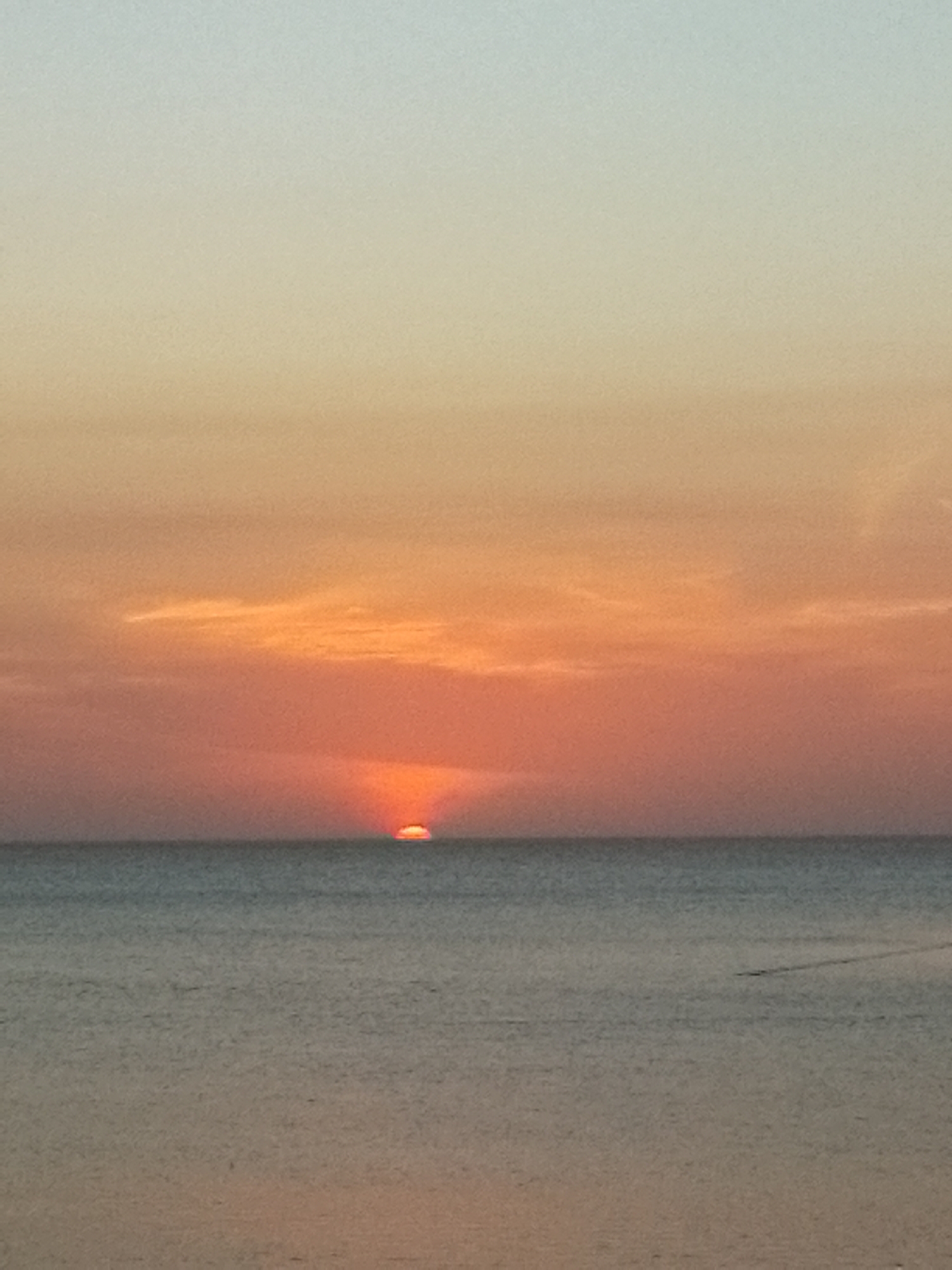 Sunset moments documented across Juan Griego coastline
