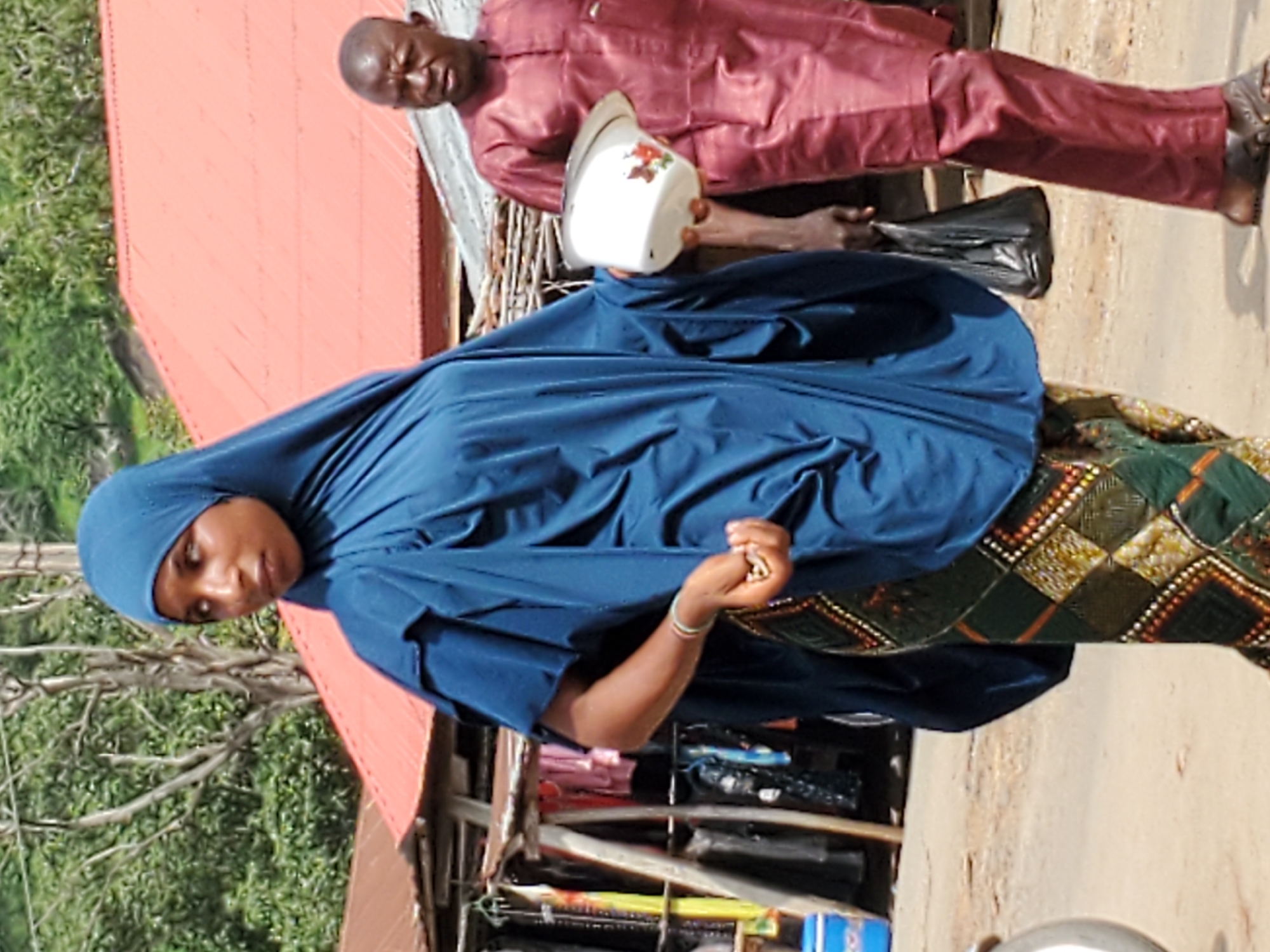 Morning street life captured in Mararaba, Nigeria