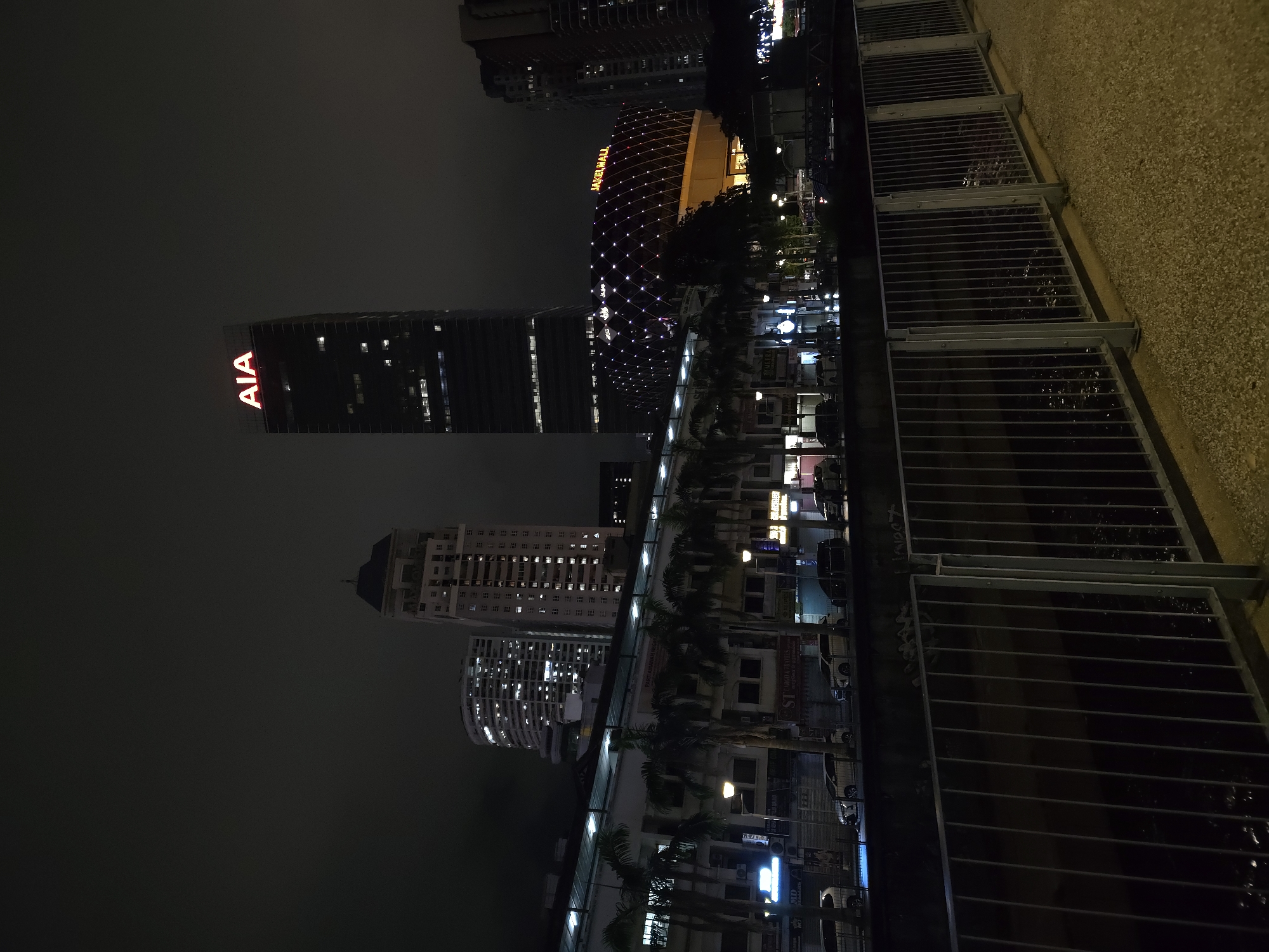 Nighttime KL: towers, streets, and city lights