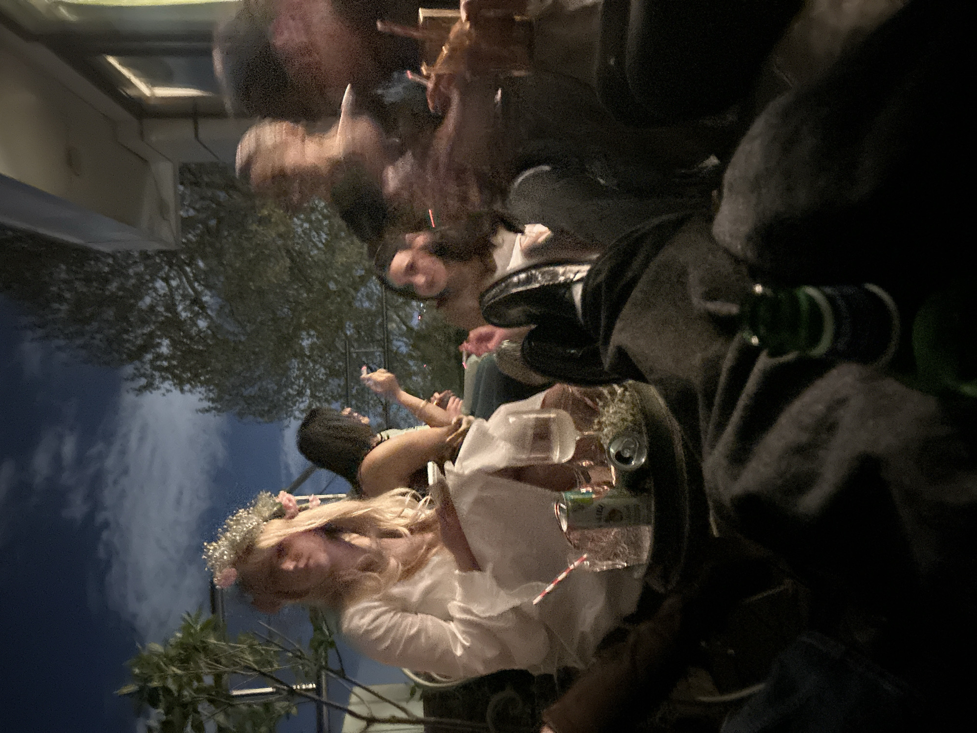 Nighttime outdoor social gathering observed in London