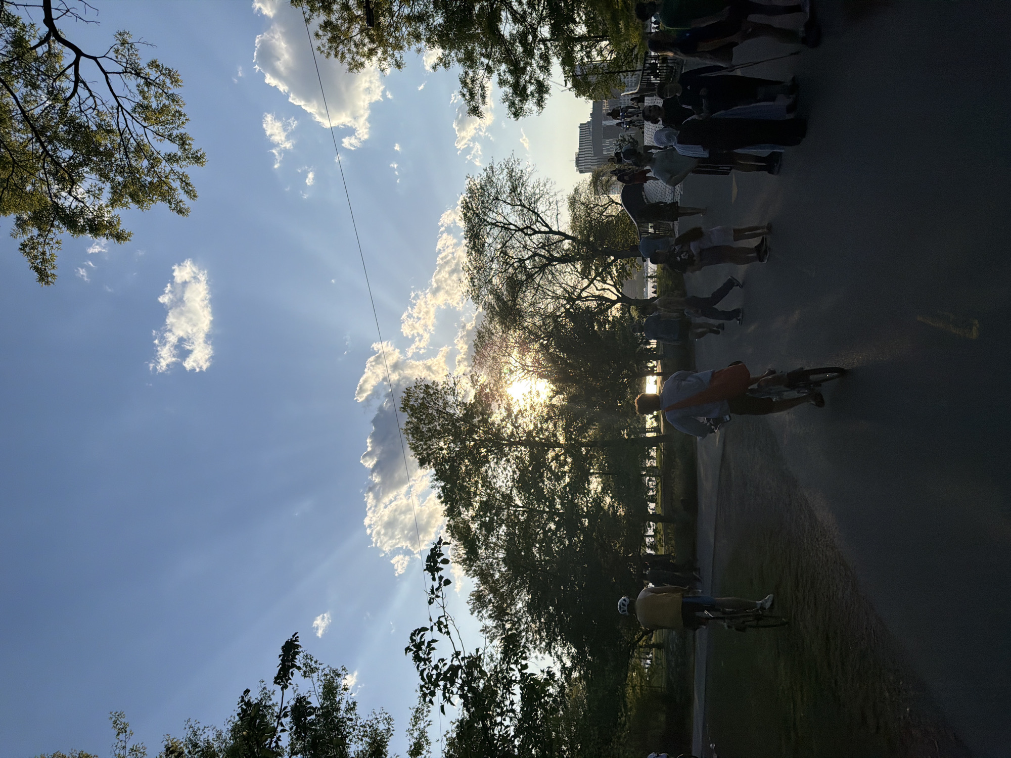 Evening scenes captured across Boston's parks and riverfront