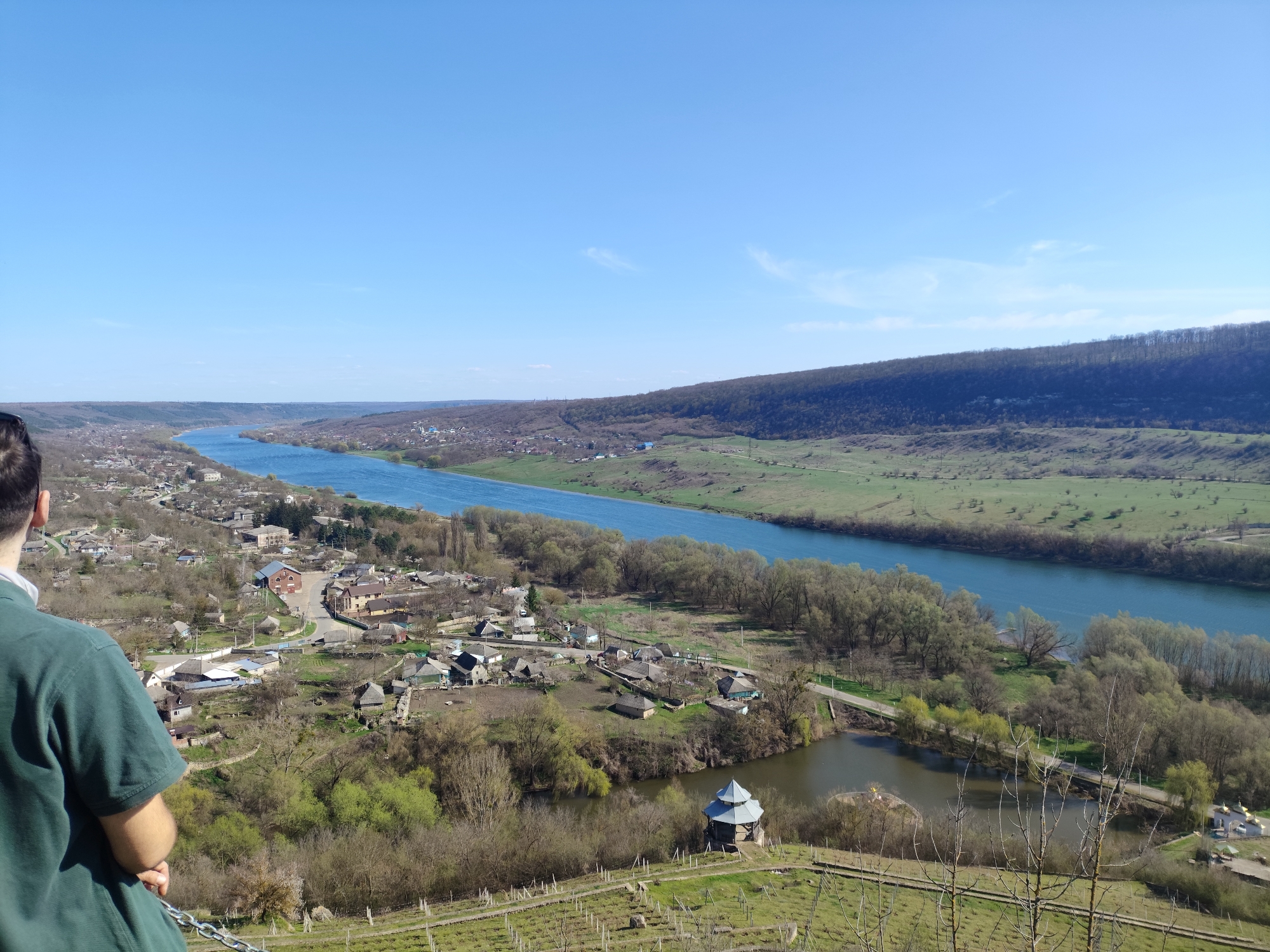 River valley scene documented in Stroiesti, Moldova