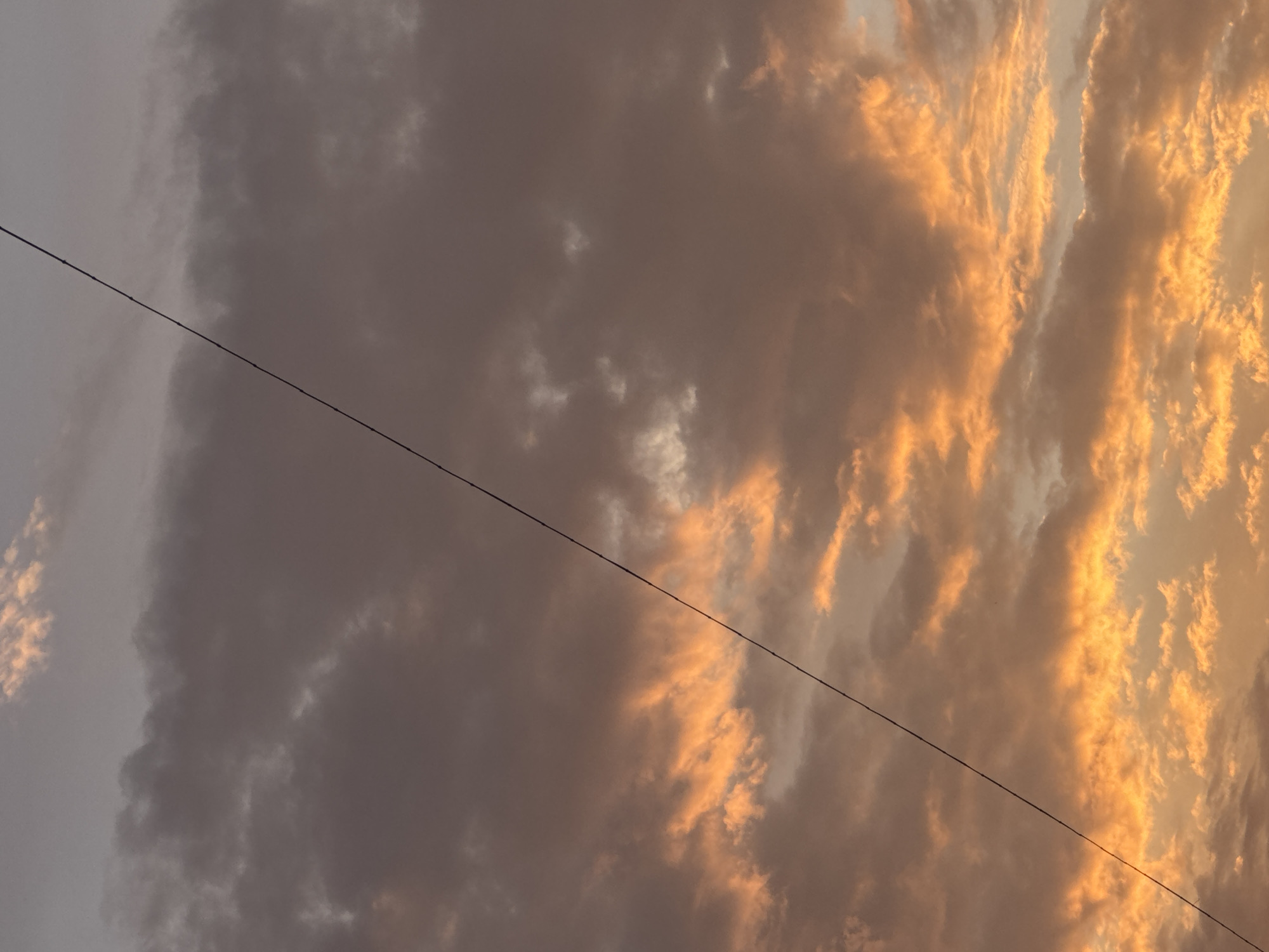 Afternoon wandering through Kokshetau streets into sunset