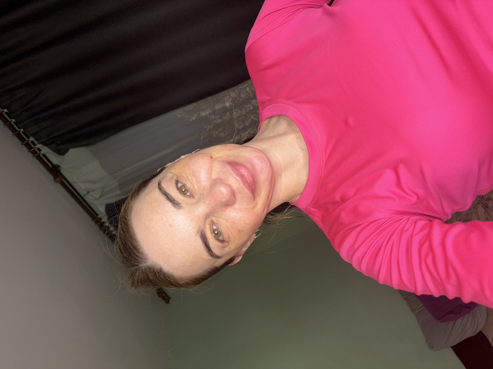 Woman photographed multiple times in Murino, Russia