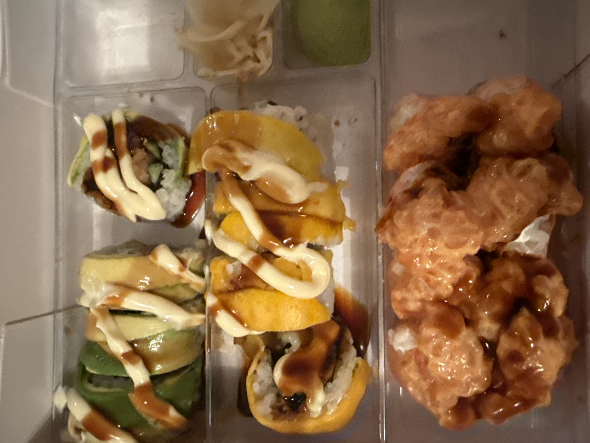 Sushi, fresh fruit, and a crumbling staircase in Burgas