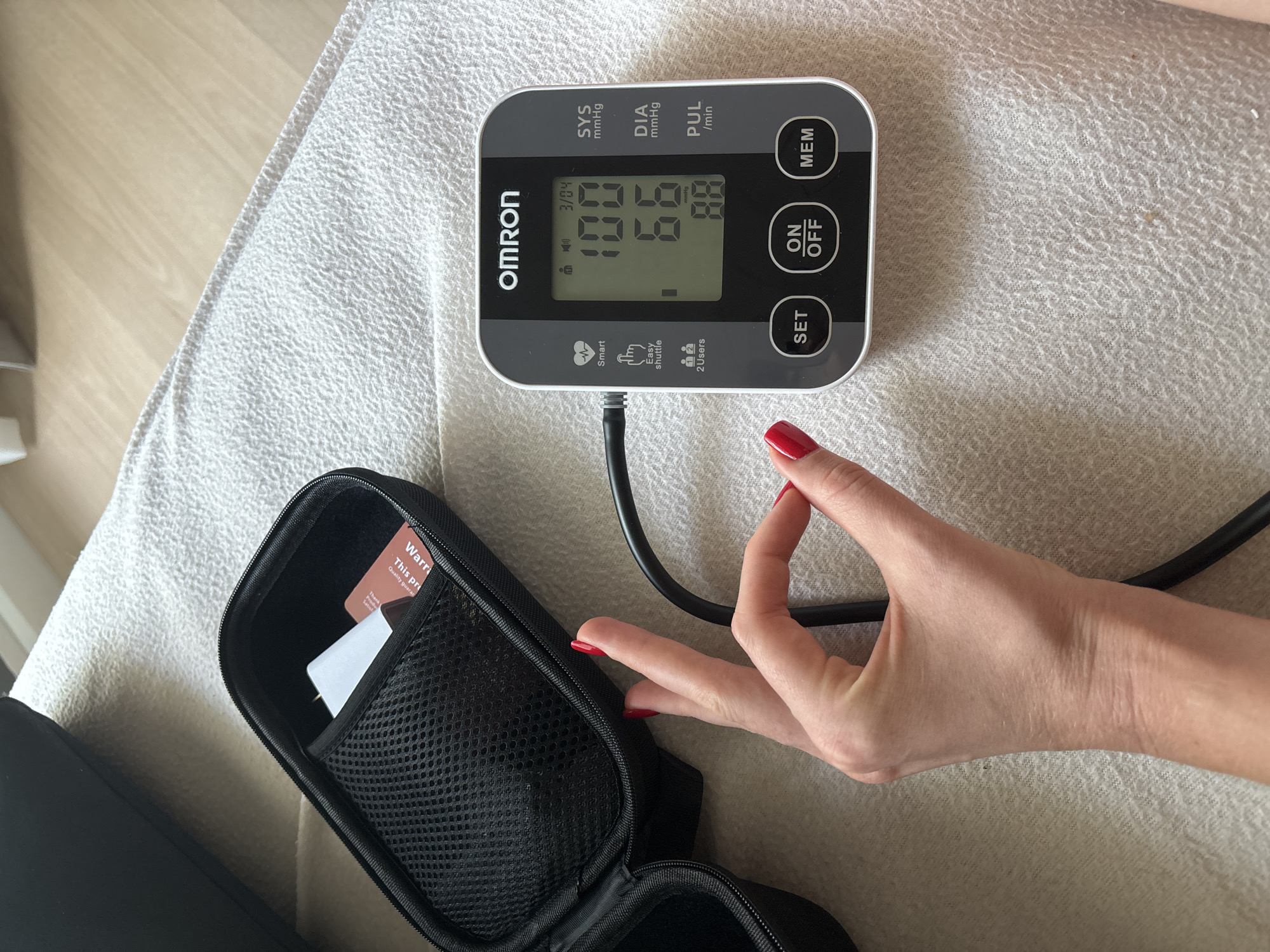 Blood pressure monitoring documented in Choeng Thale, Thailand