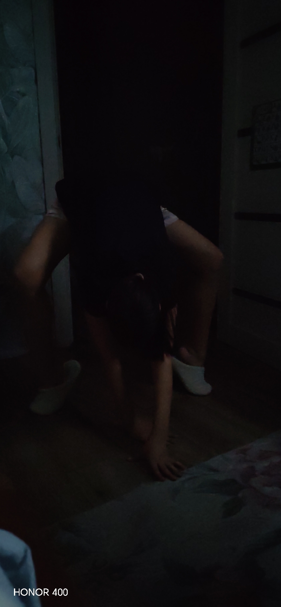 Evening domestic life documented in Noviy, Russia household