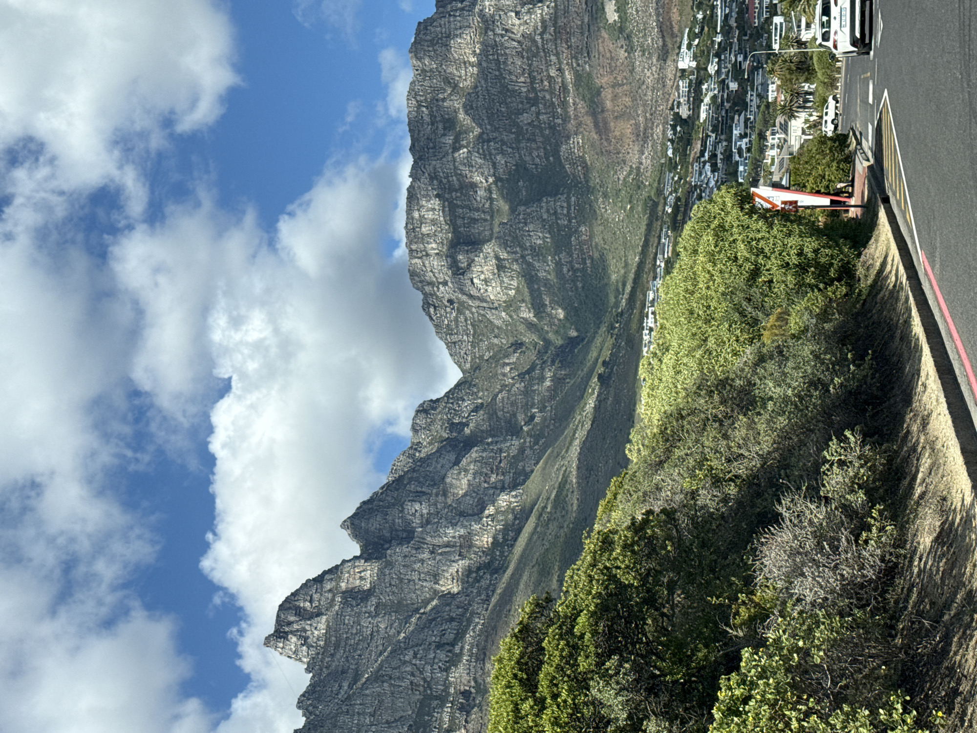 Cape Town's dramatic mountain landscape captured by witness