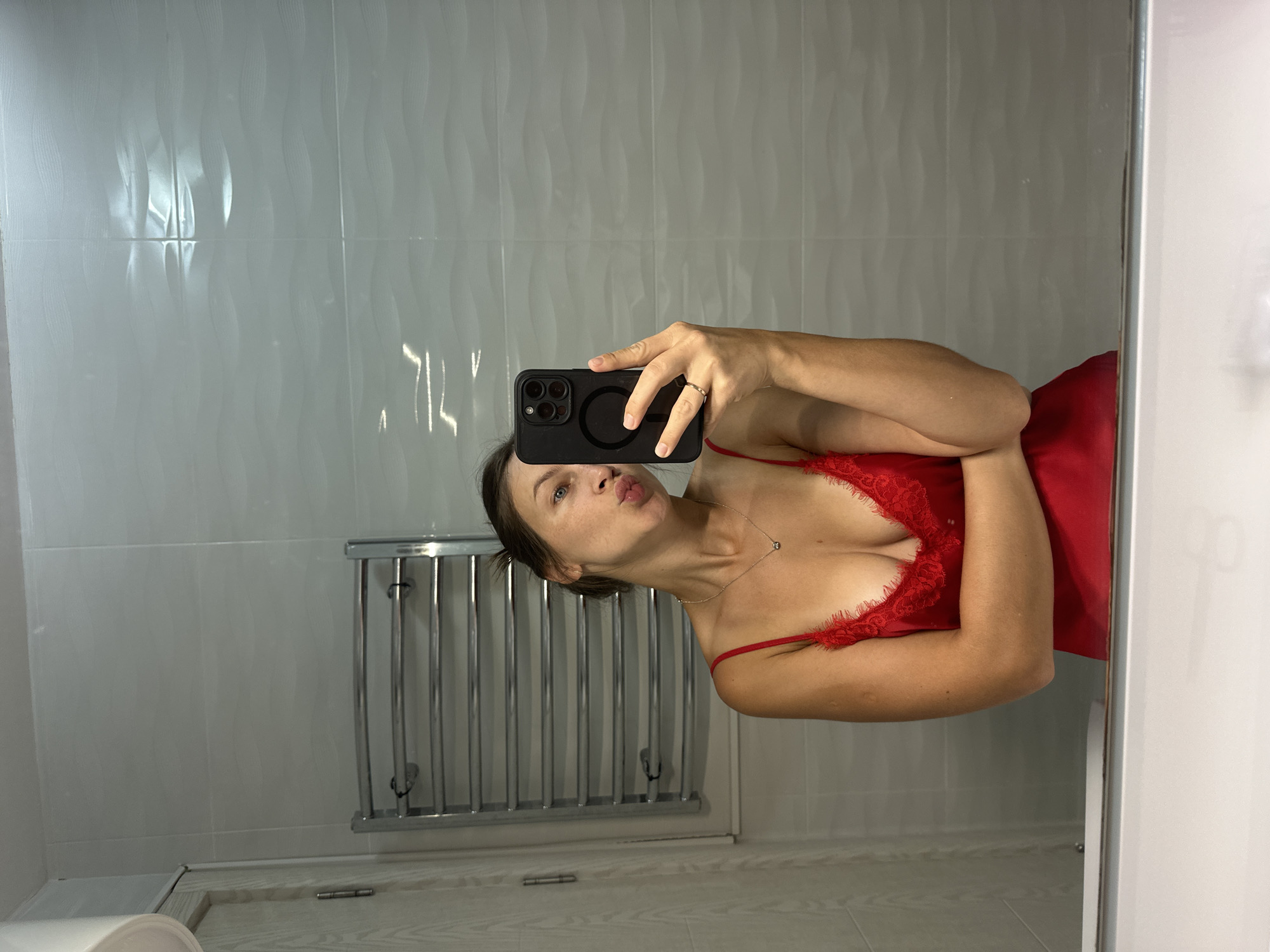 Bathroom selfies and soccer viewing in a Boreti apartment