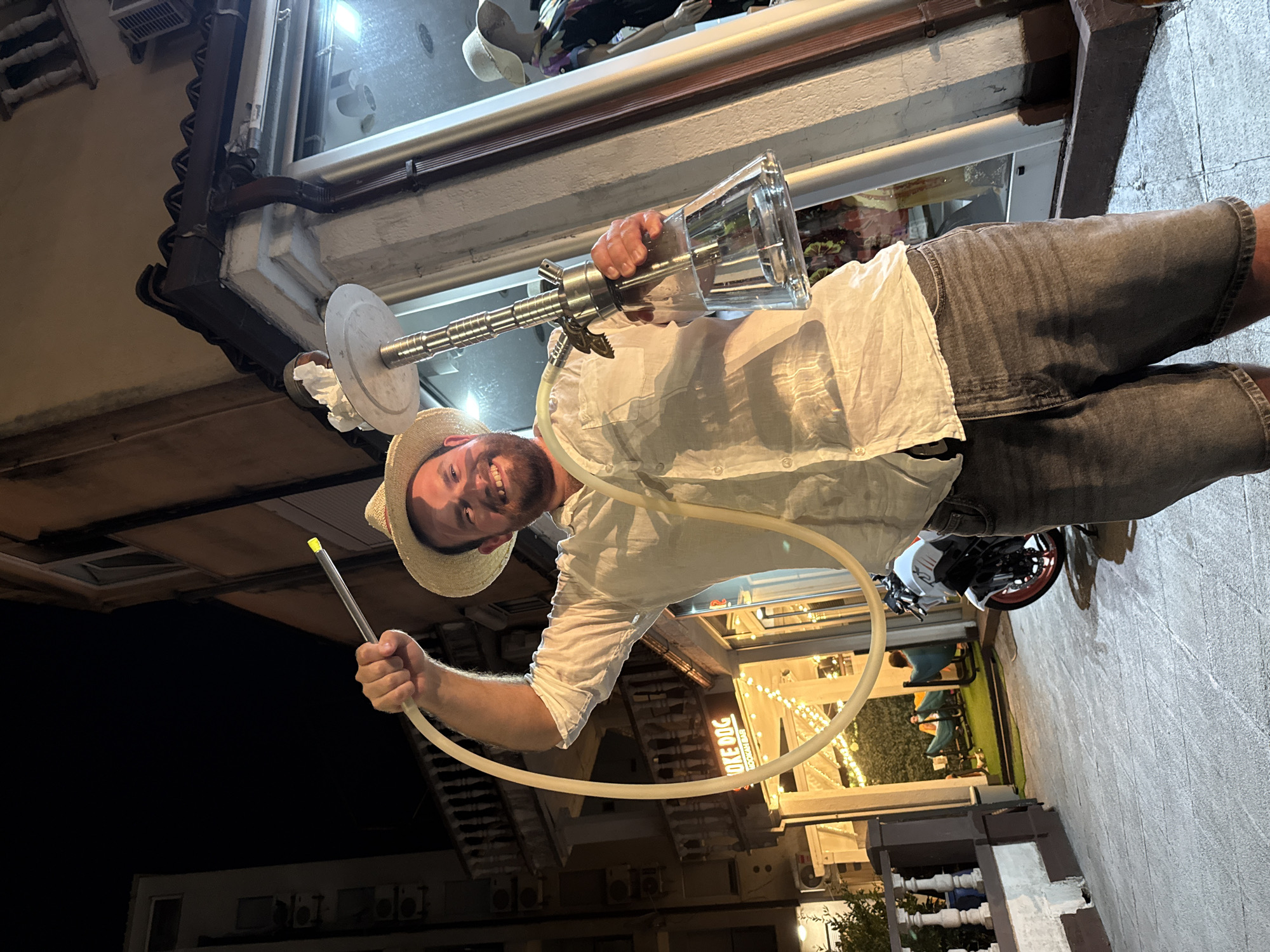 Summer night out in Budva, Montenegro
