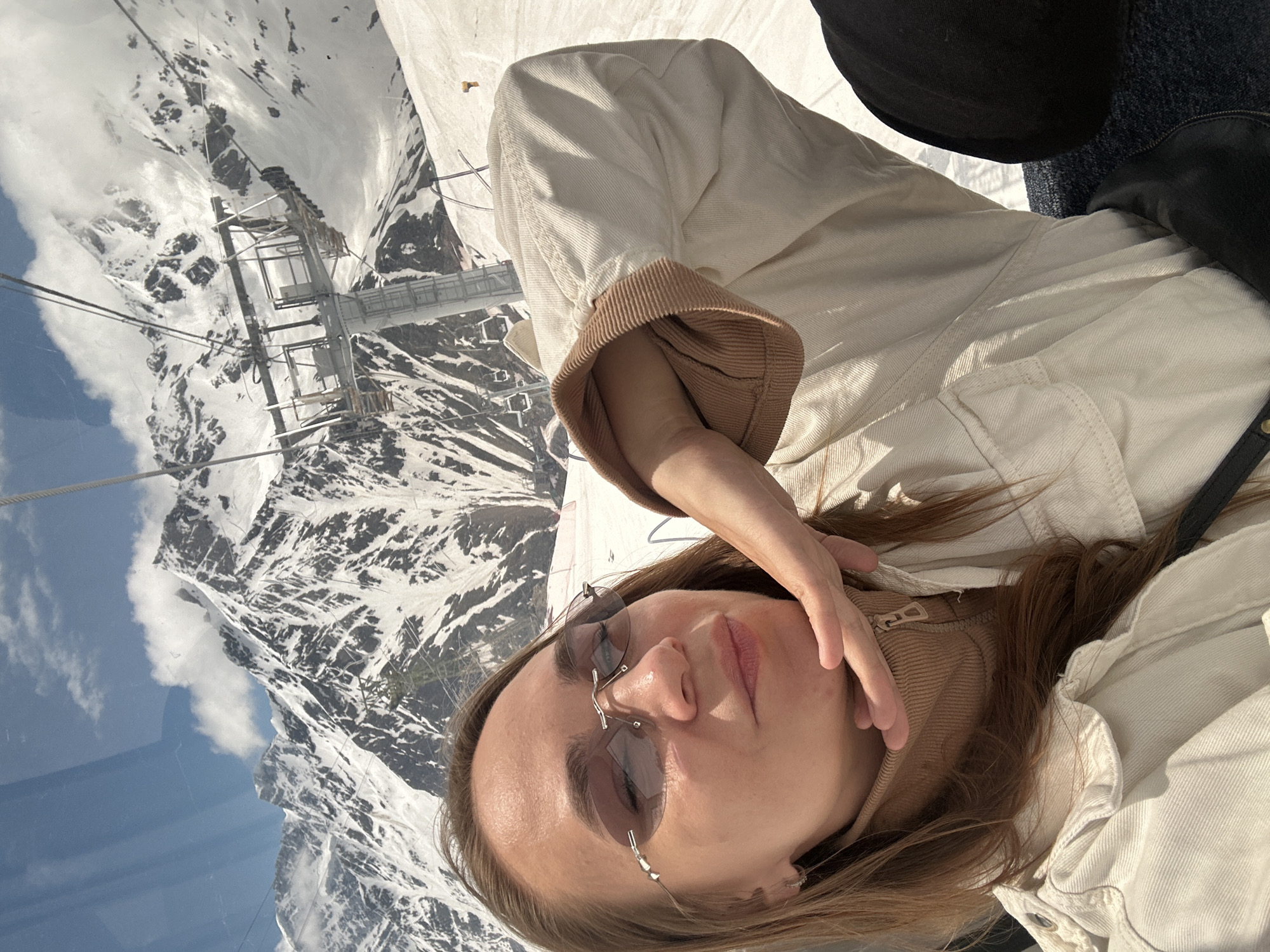 Cable car ride through Terskol mountains with panoramic views