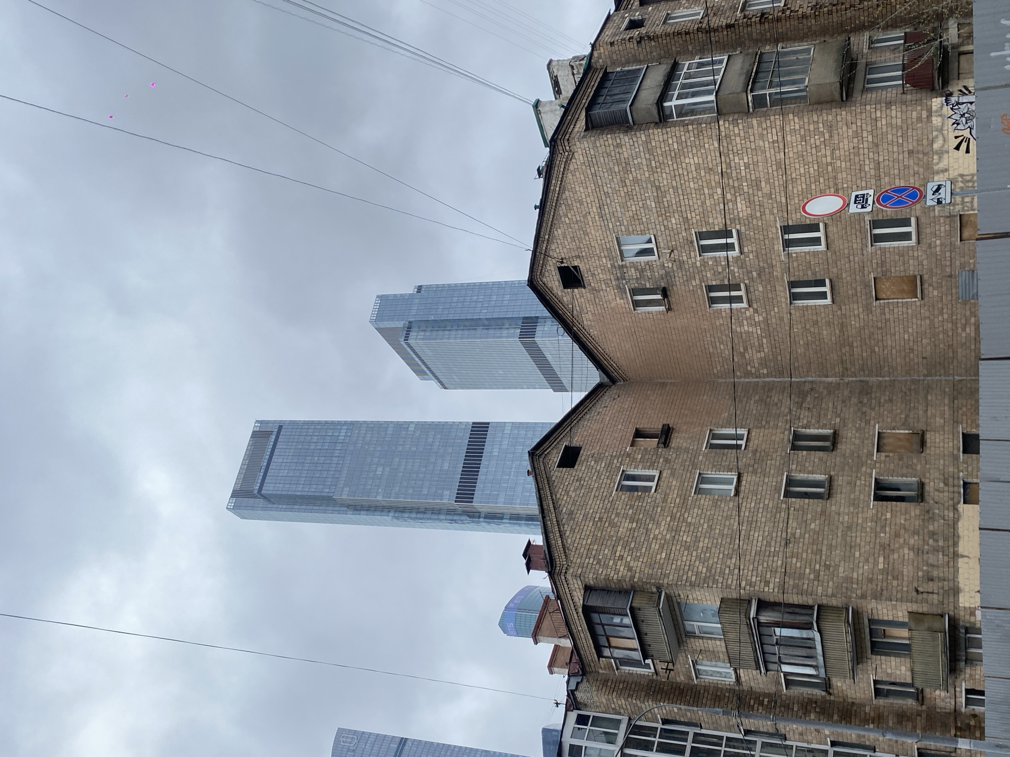 Old meets new: Khimki's architectural contrast captured