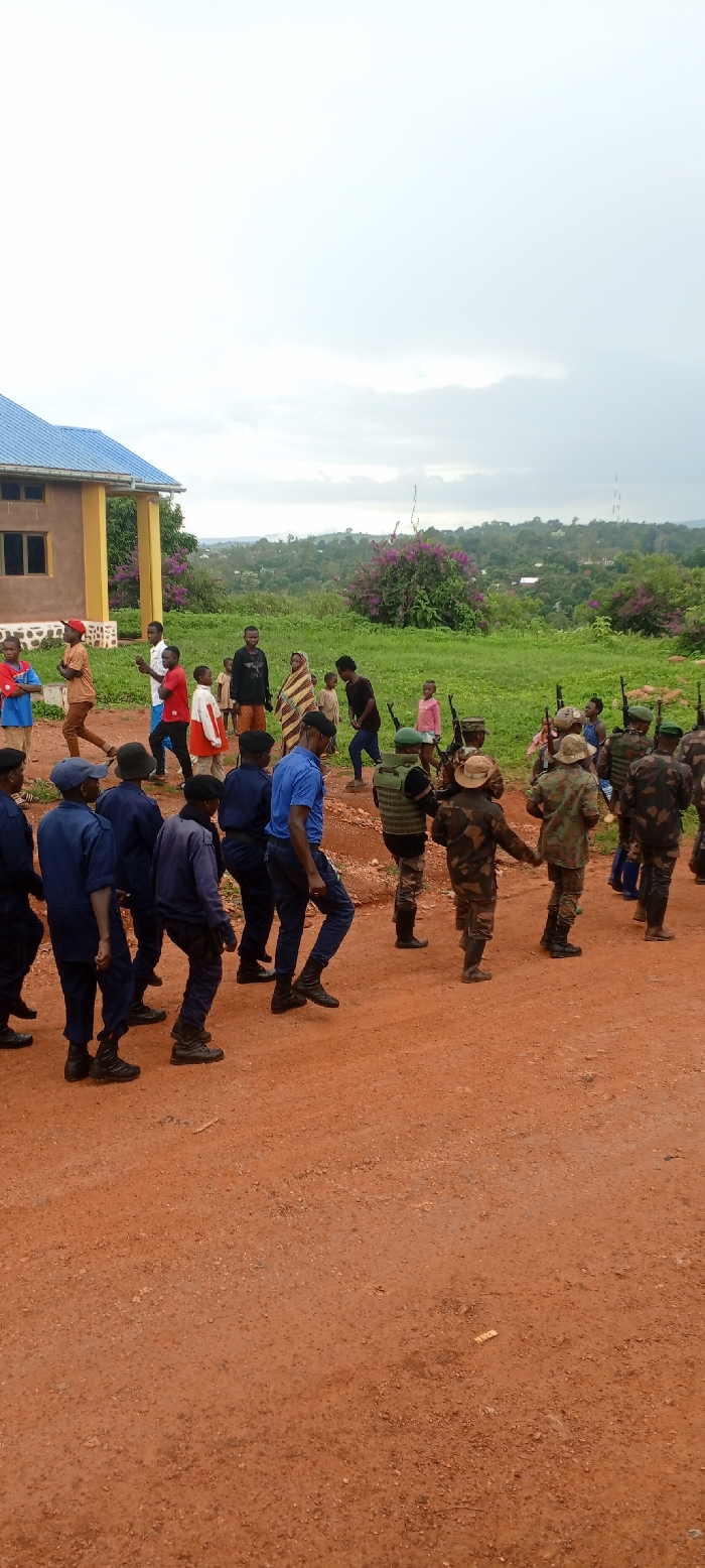 Press conferences and military gatherings held across Congo towns