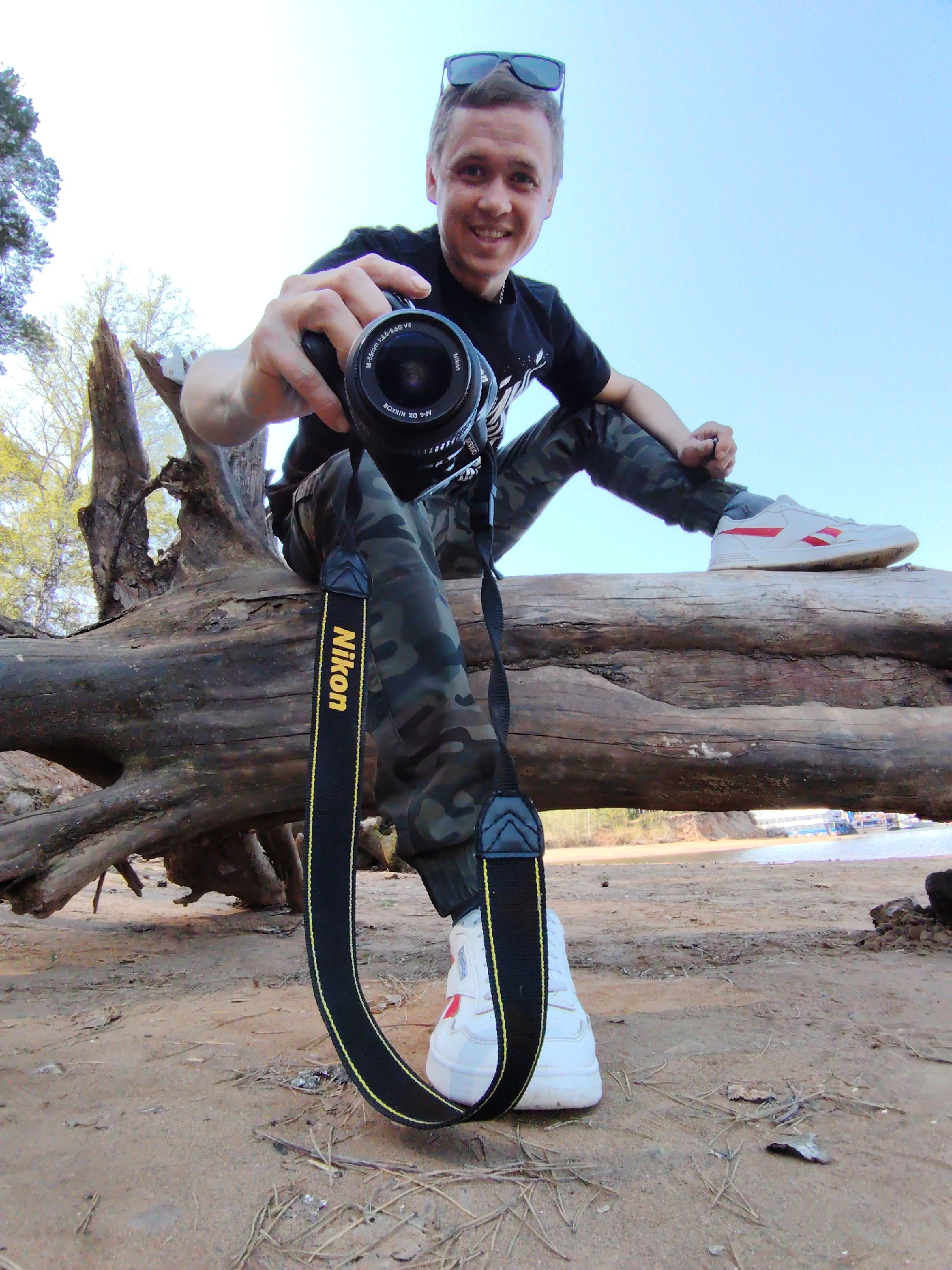 Photographer captures morning session in Chaikovsky forest and riverside