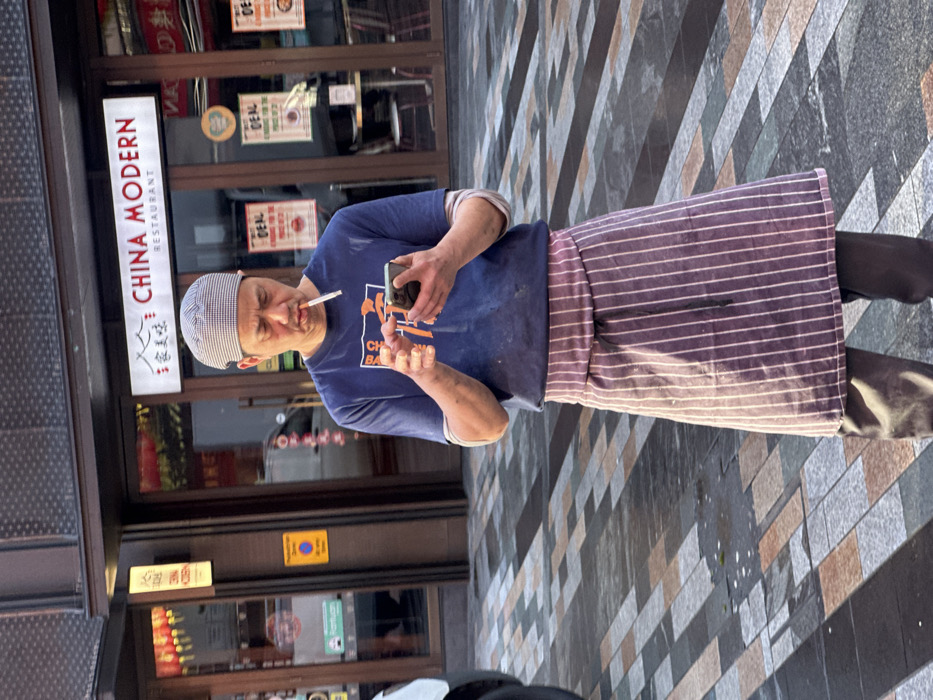 Morning street life documented across central London neighborhoods