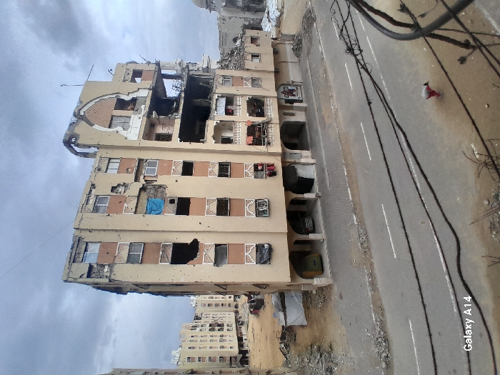 Witness documents urban destruction, flooded refugee camps in Khan Yunis