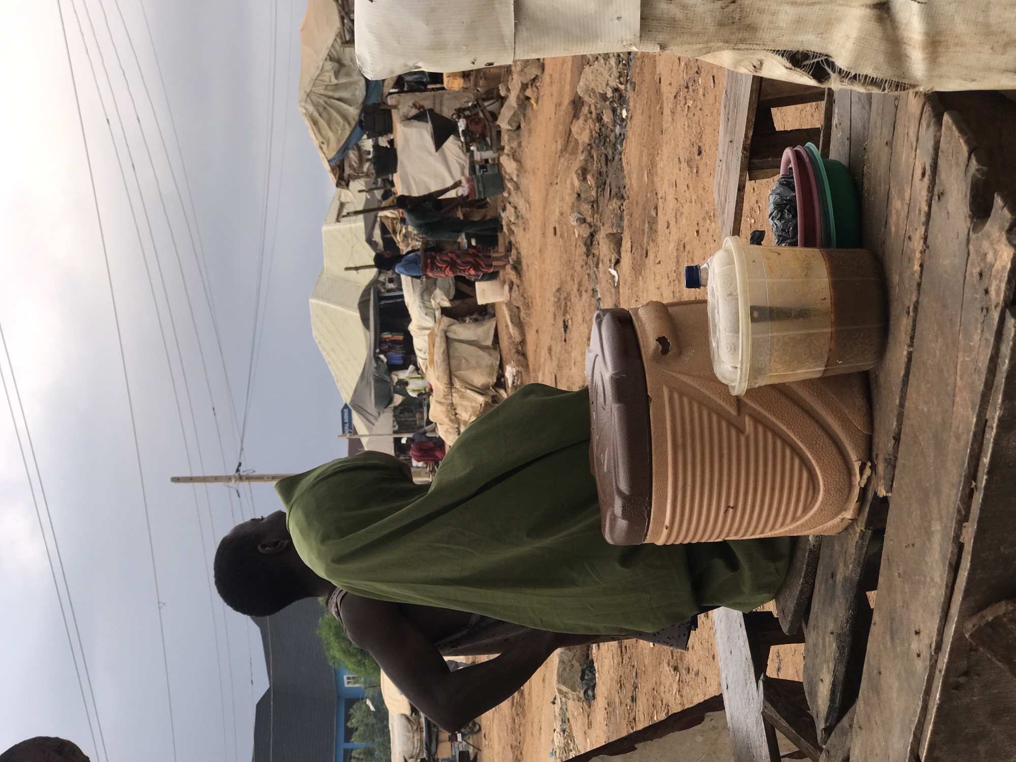 Morning life captured in Dutsen Alhaji Nigeria settlement