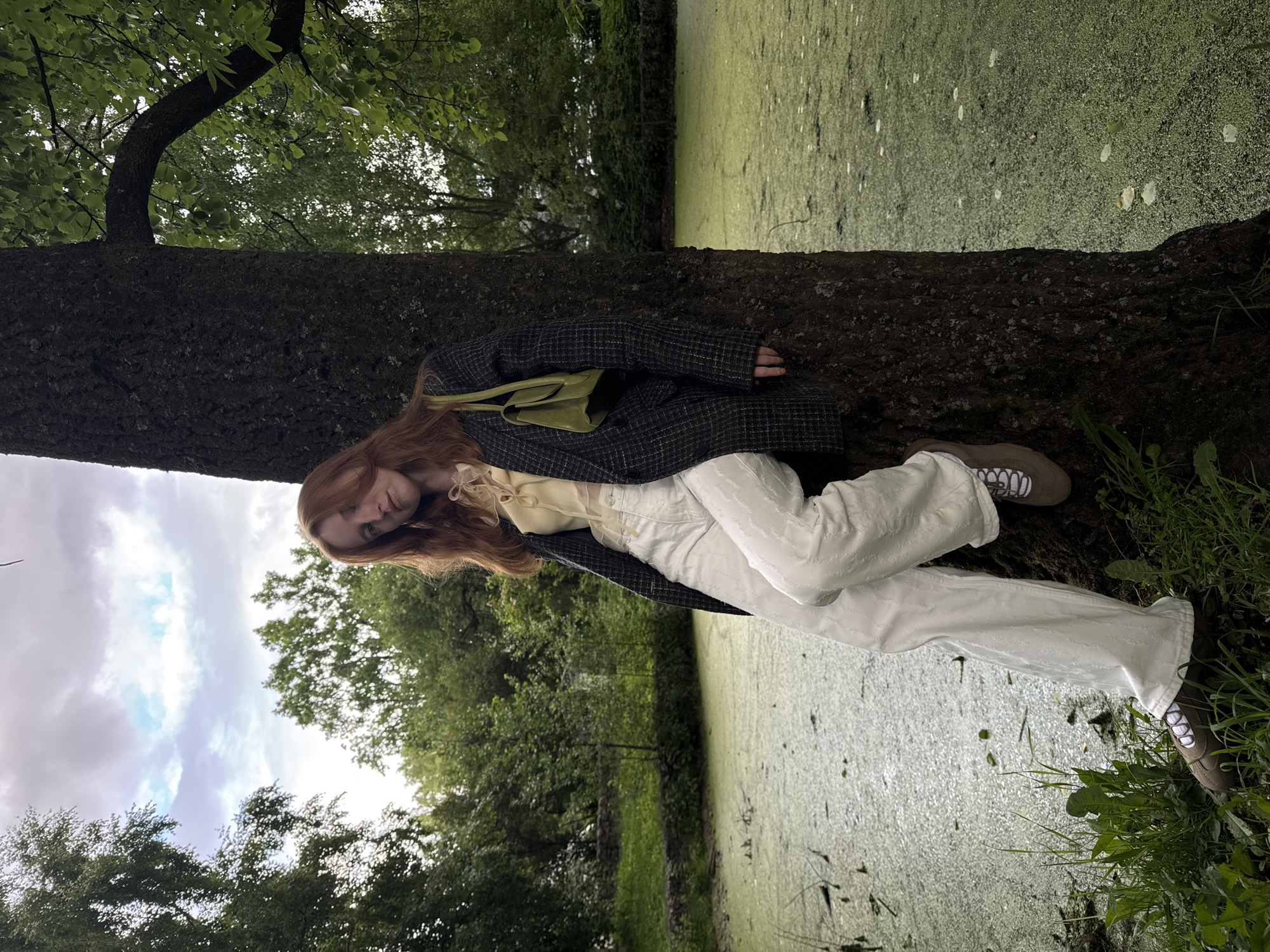 Park visit with duck families and selfies in Saint Petersburg