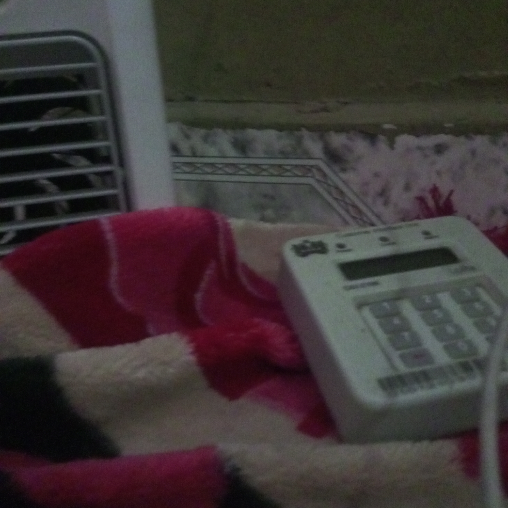 Evening indoors in Howayi: a lived-in room and its contents