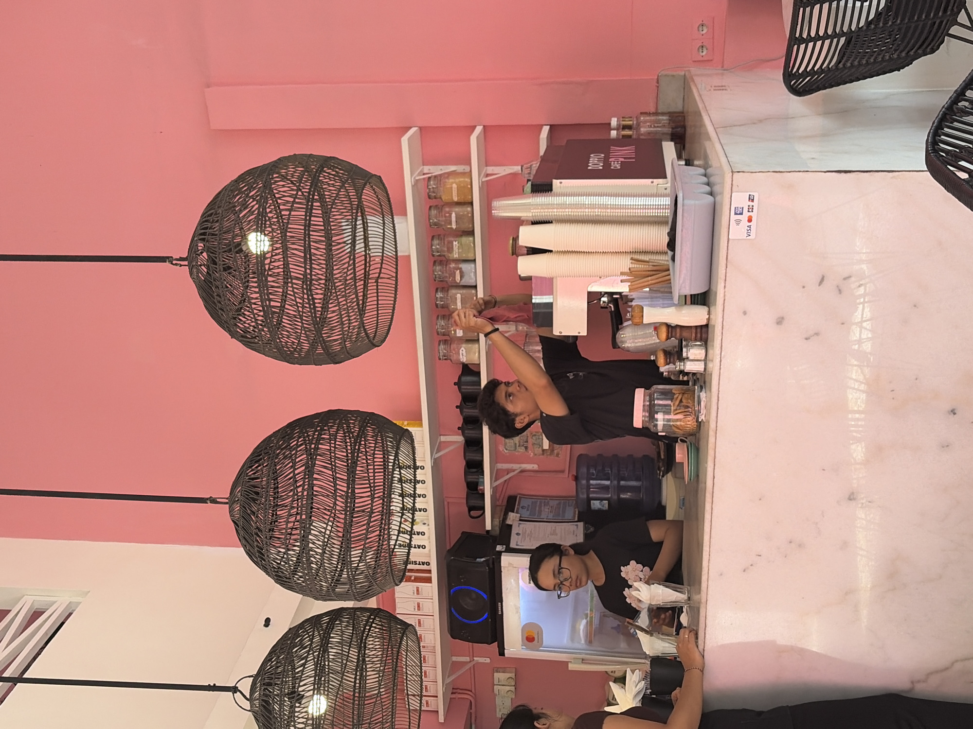 Kuta cafe crawl anchored at Doppio Cafe Pink, Bali