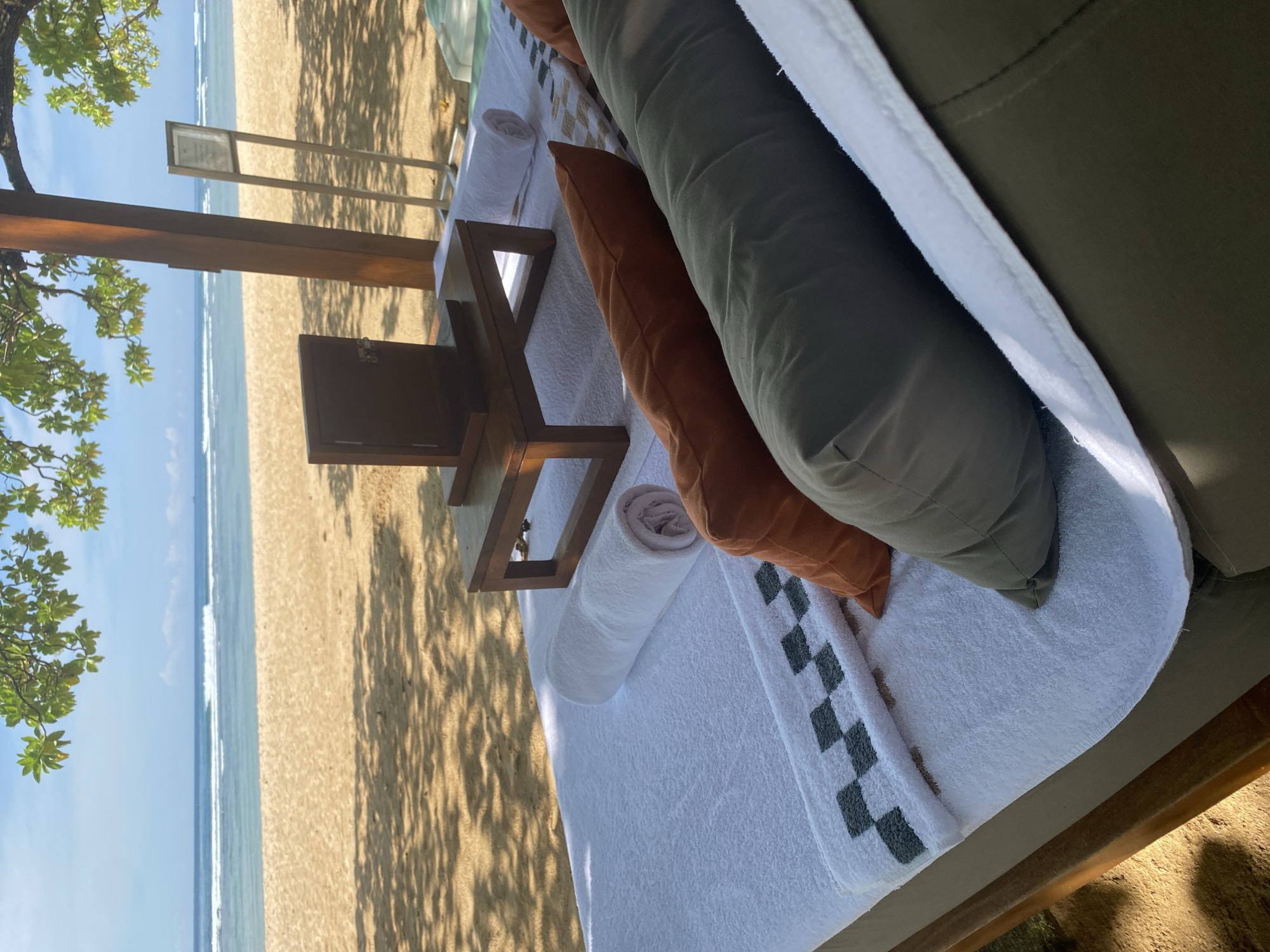 Morning resort life documented at Nusa Dua beach destination