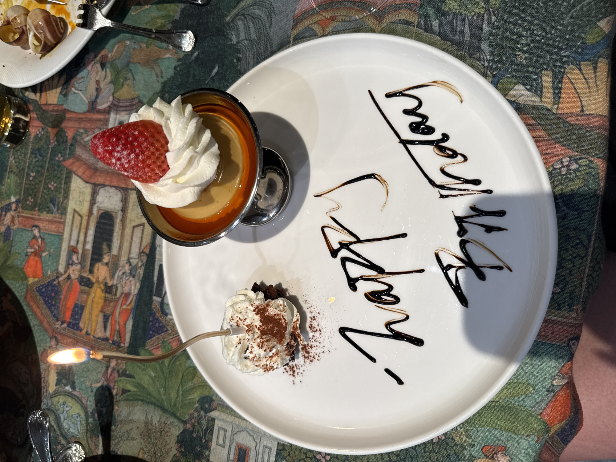 Birthday celebration dinner documented at Zhangjiajie restaurant
