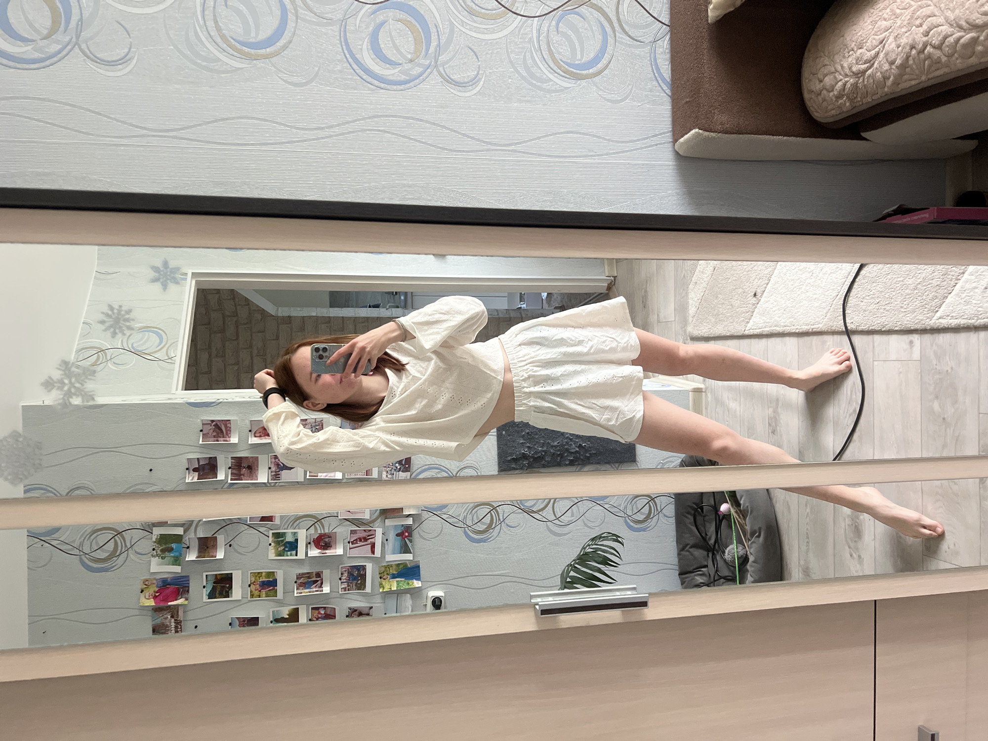 Morning moments: selfies, cats, and rain in Chaikovsky