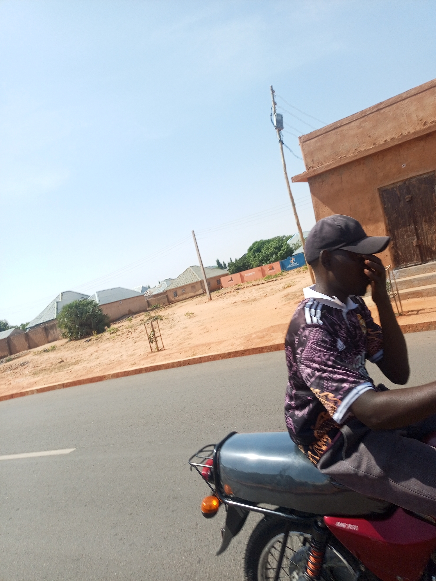 Morning street life captured across unknown town location