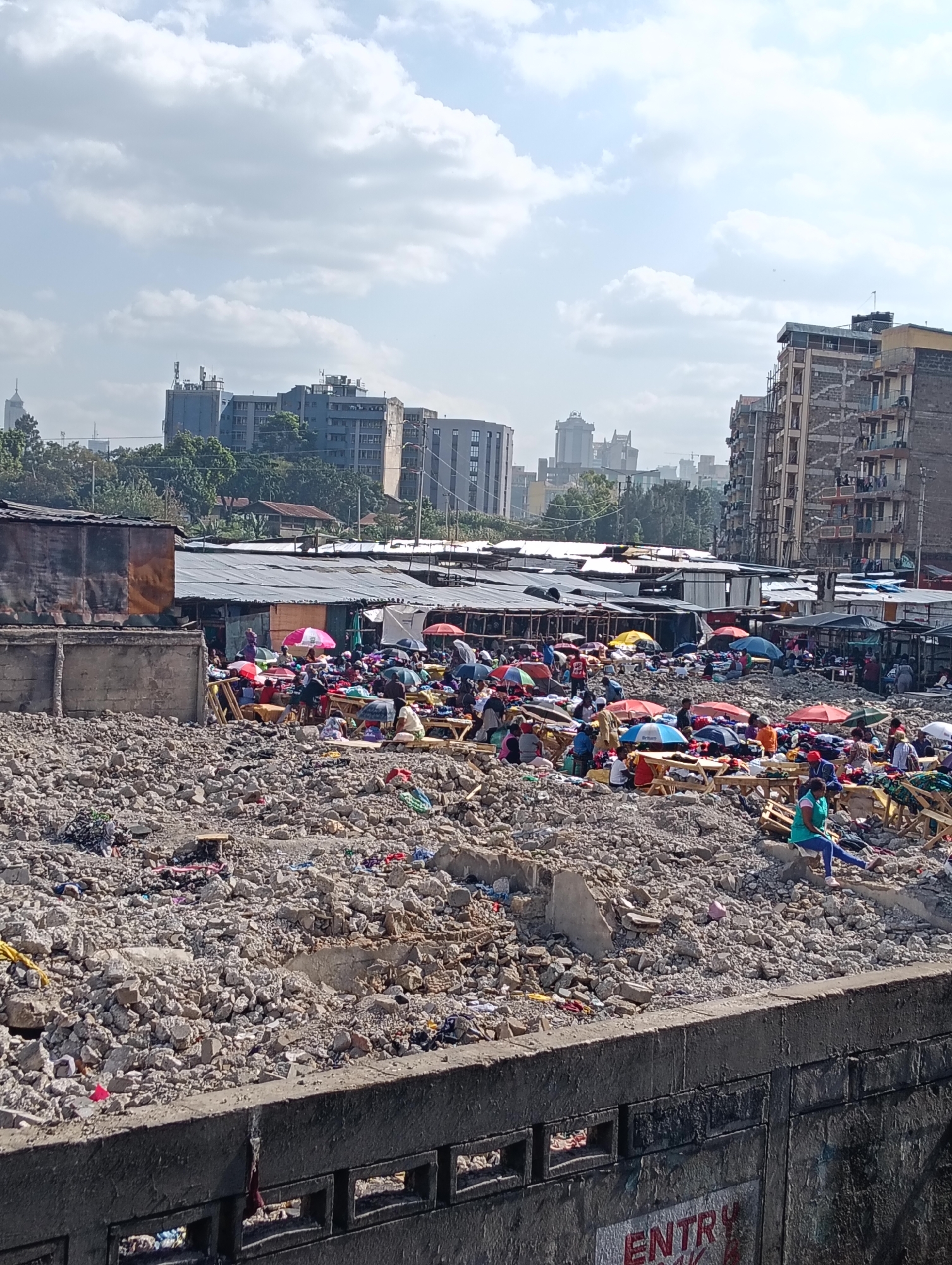 Gikomba Market traders rebuild and reopen amid fire aftermath